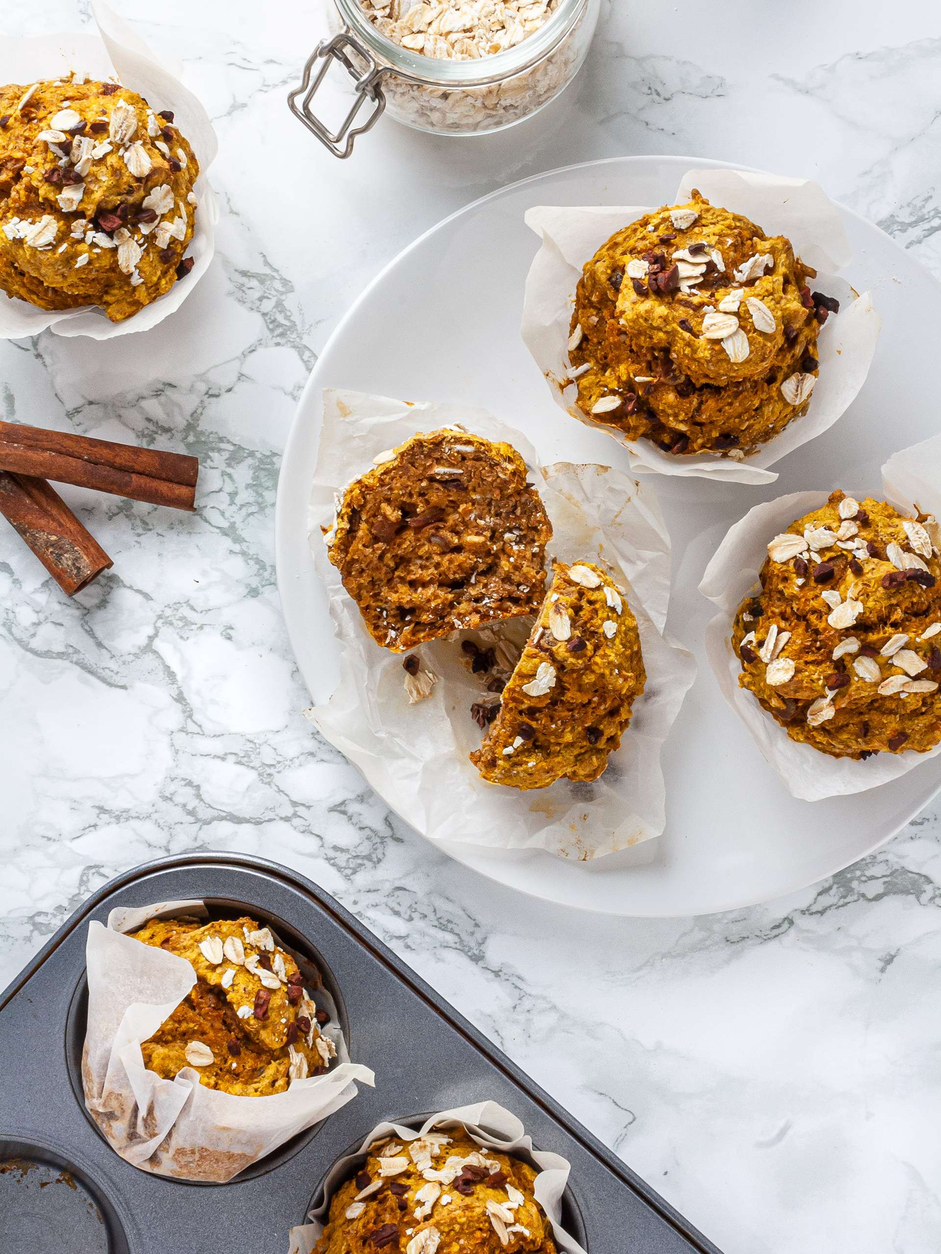 Low Fat Pumpkin Muffins Recipe
