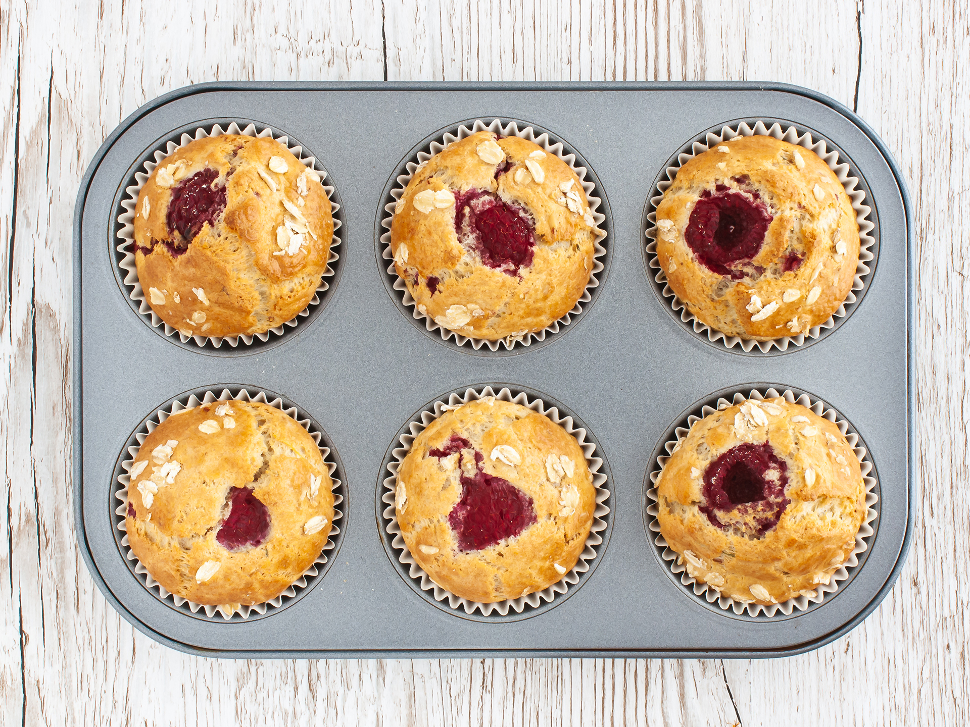 Step 3.2 of Gluten Free Raspberry Muffins Recipe