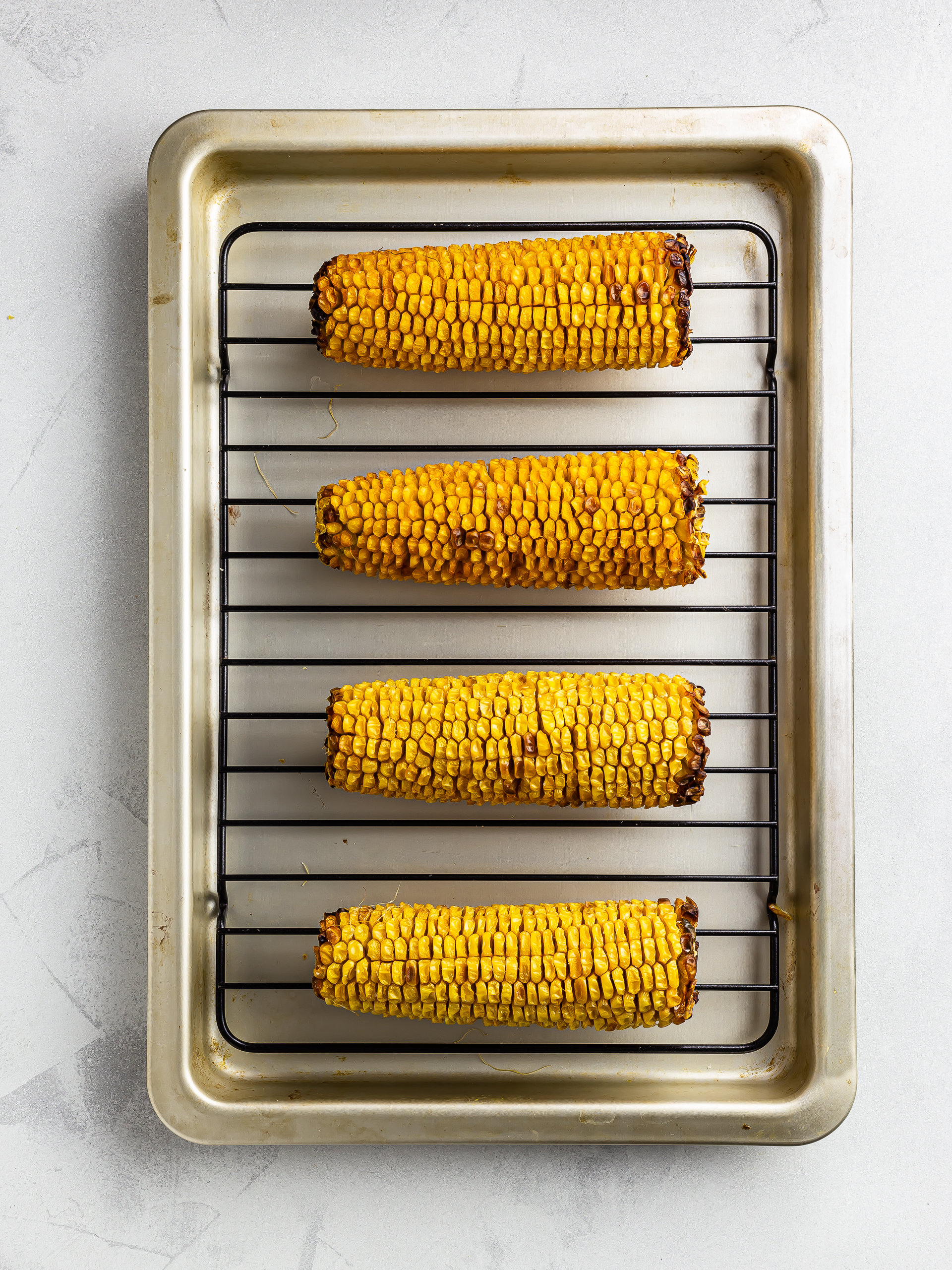 corn the cob grilled in the oven
