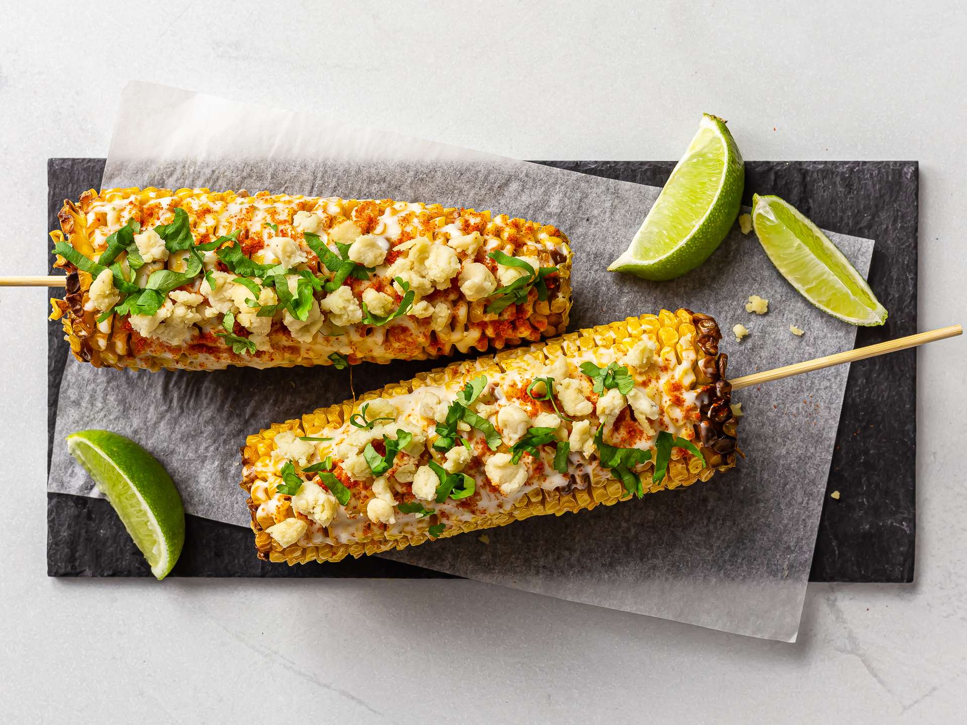 Vegan Elote (Mexican Grilled Street Corn)