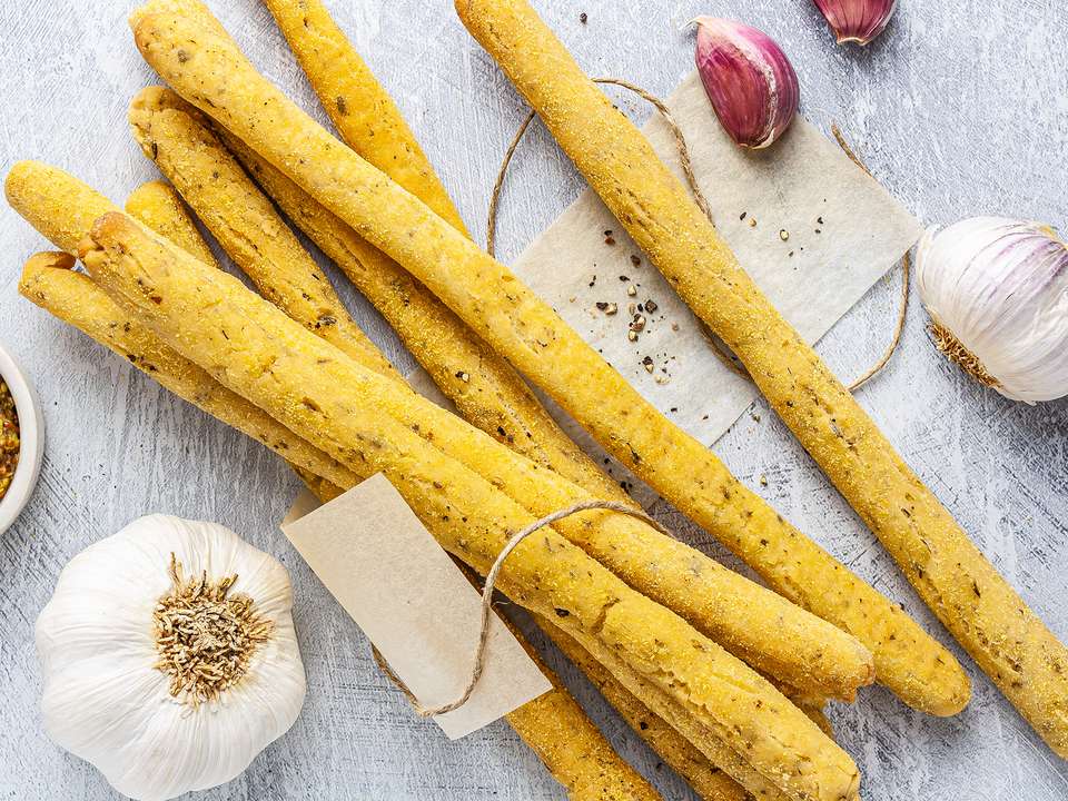 GlutenFree Garlic Breadsticks Recipe Foodaciously