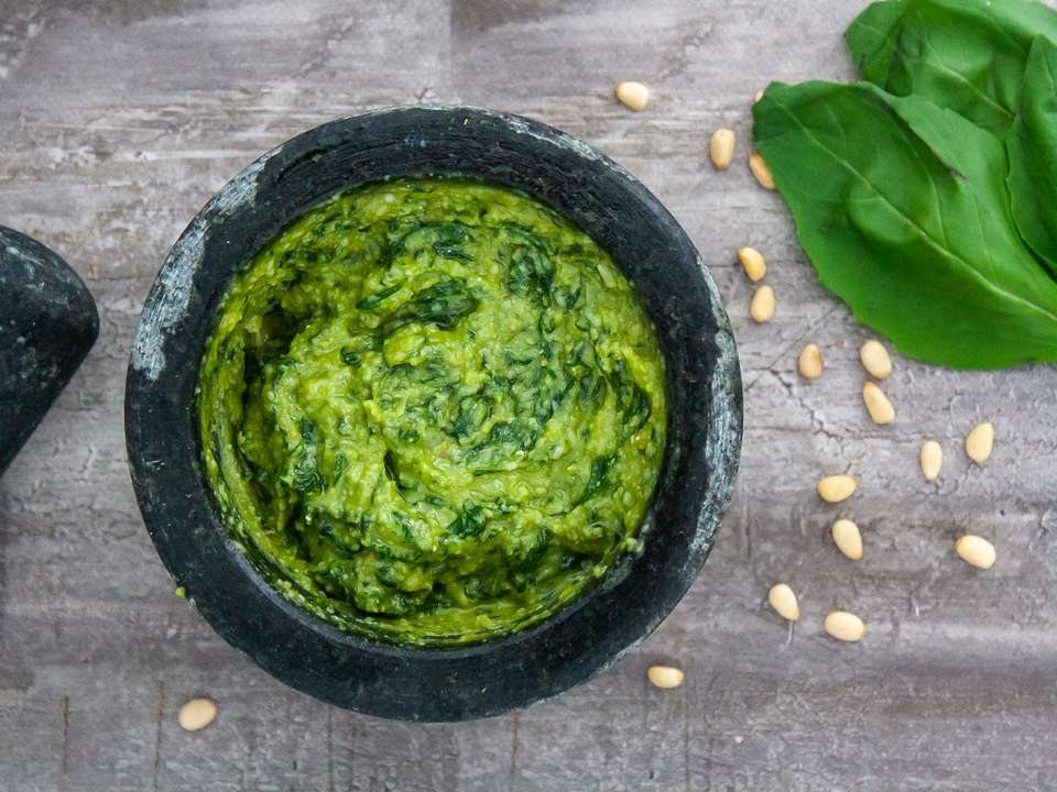 Authentic Pesto Genovese Recipe | Foodaciously