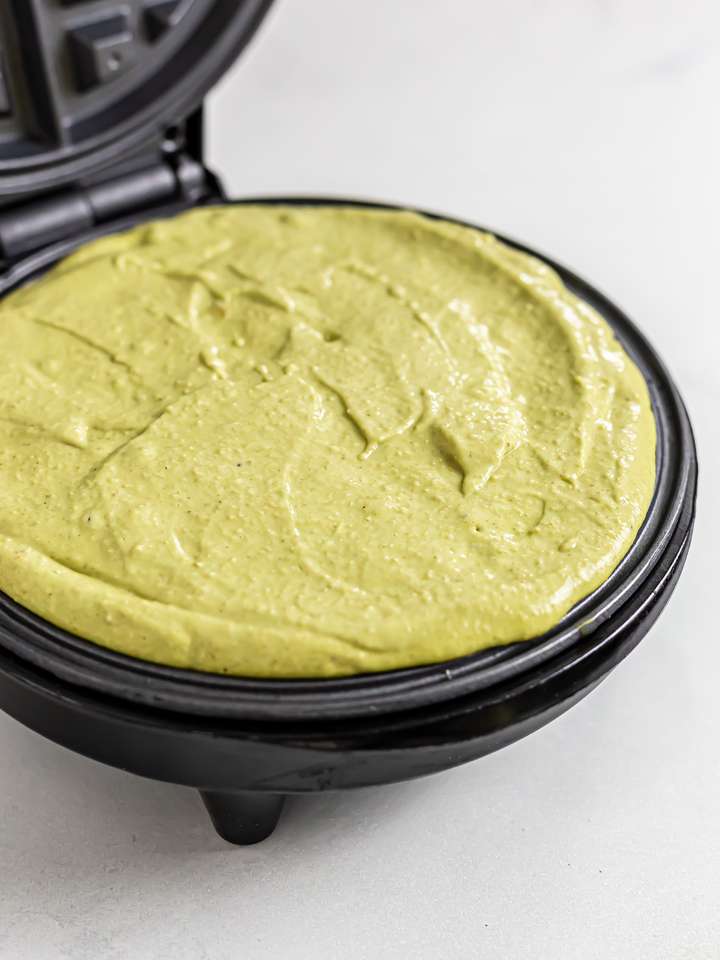 Vegan Avocado Waffles Foodaciously