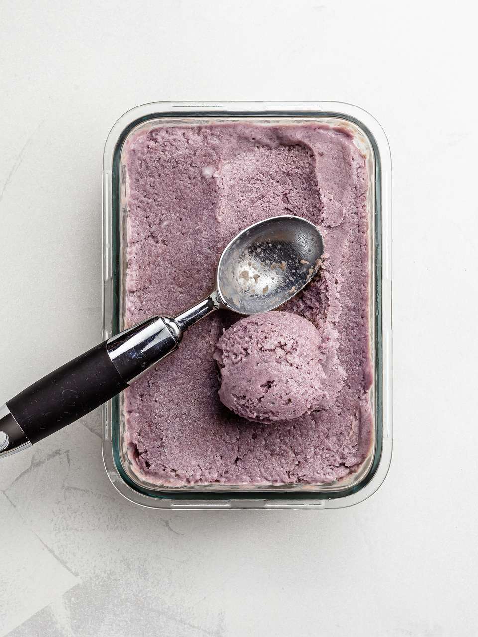 Vegan Lavender Ice Cream (SugarFree) Foodaciously