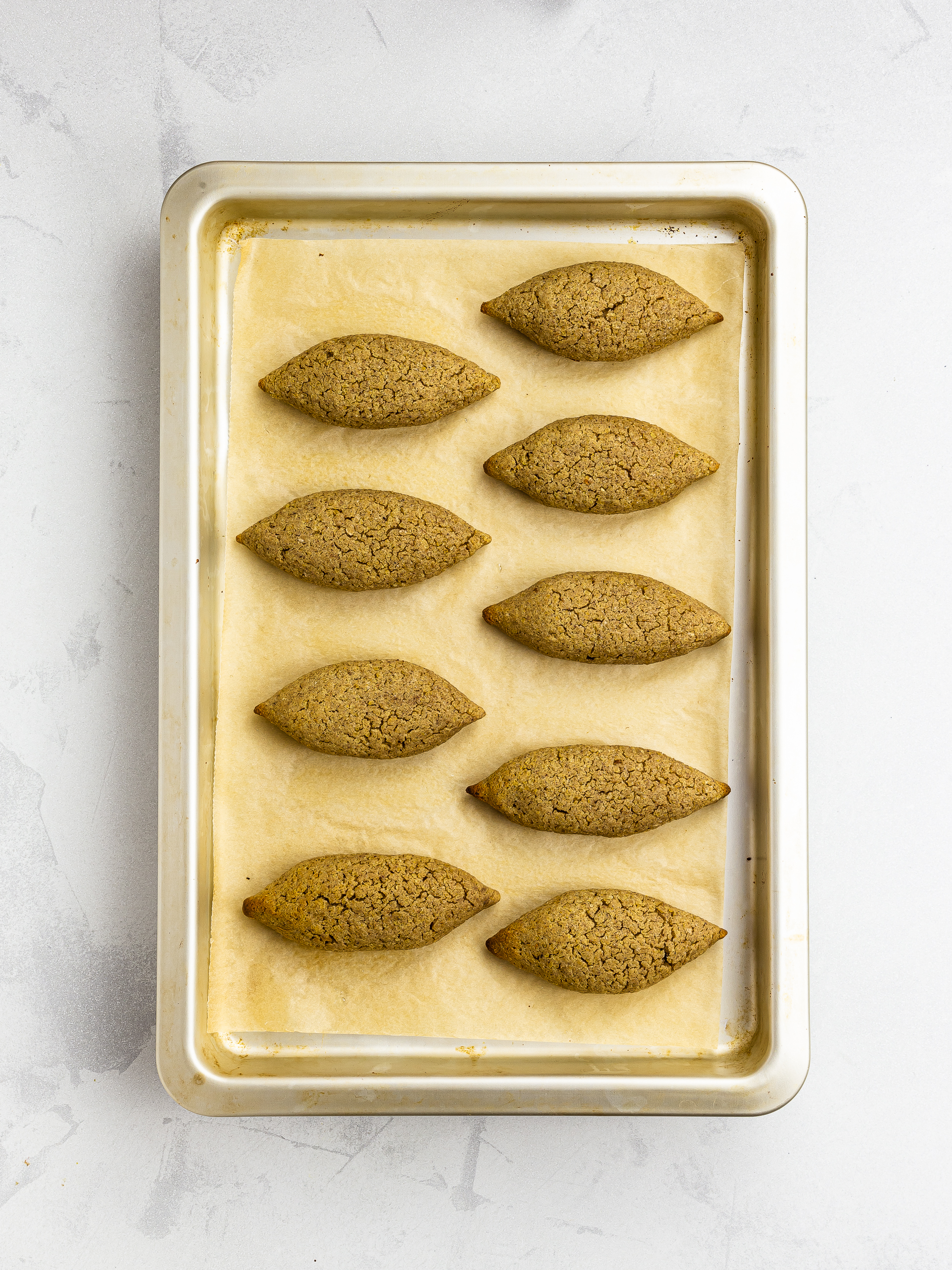 oven-baked kibbeh balls