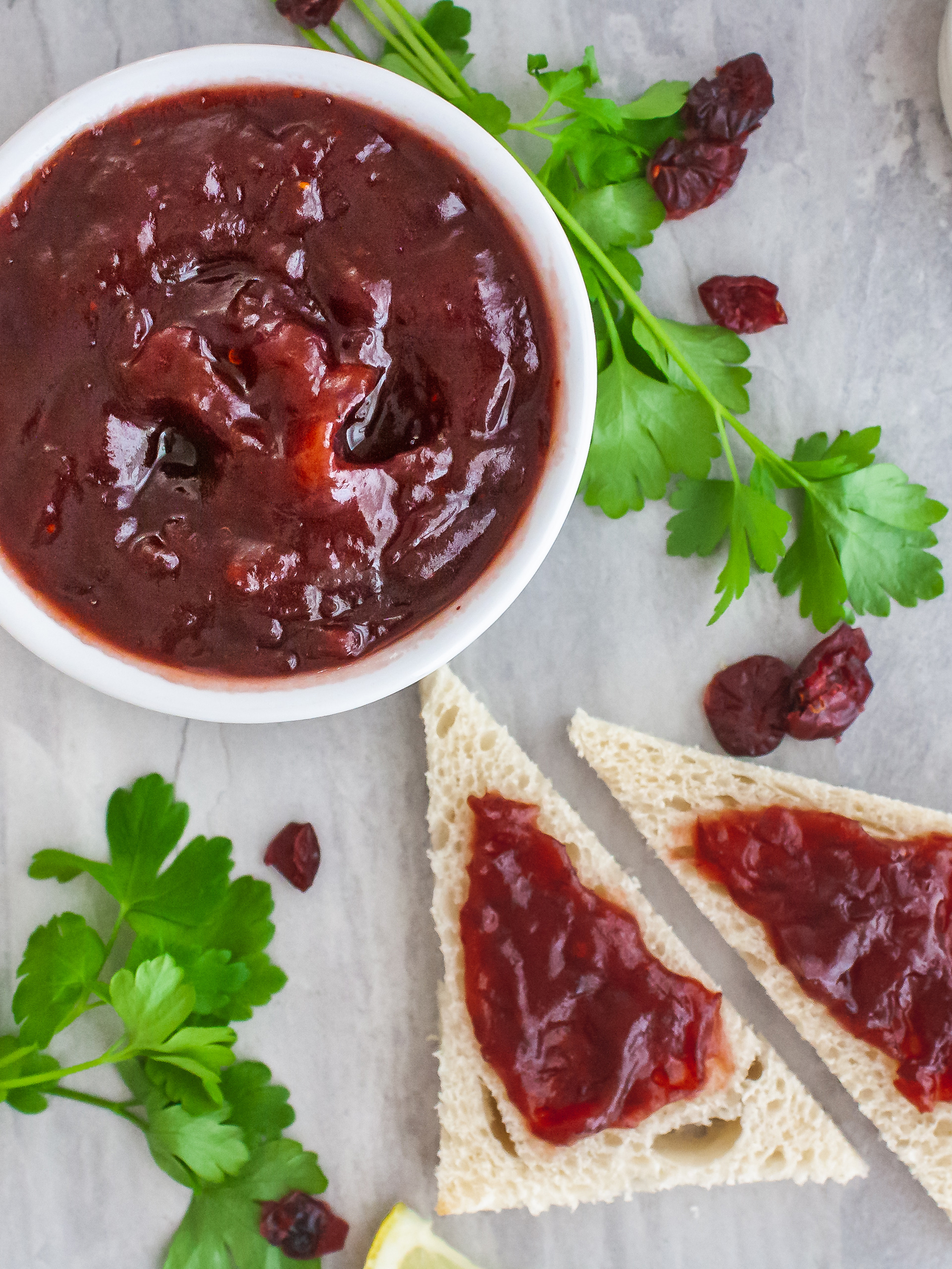 Low Carb Dried Cranberry Sauce without Sugar