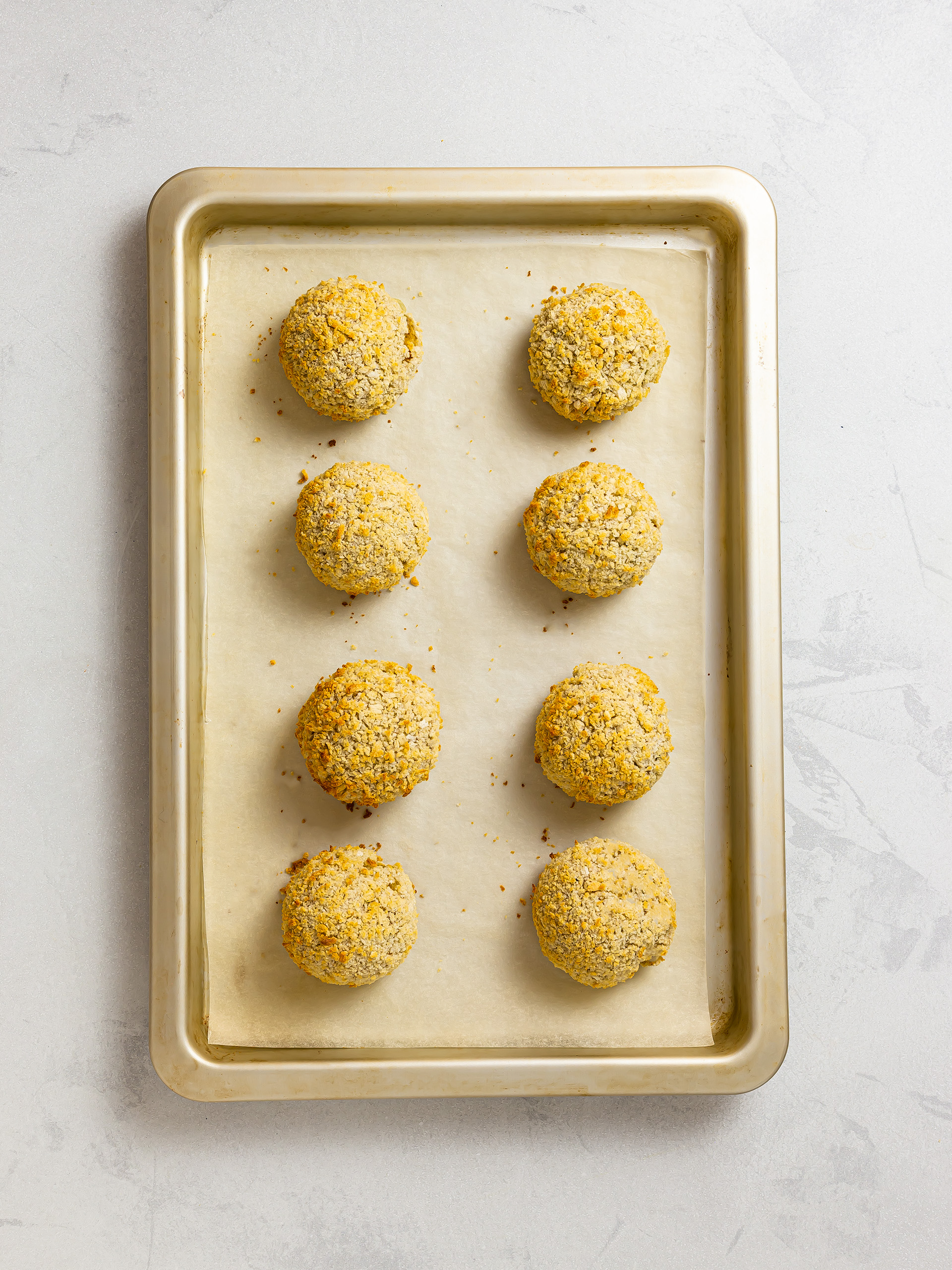 oven baked potato croquettes