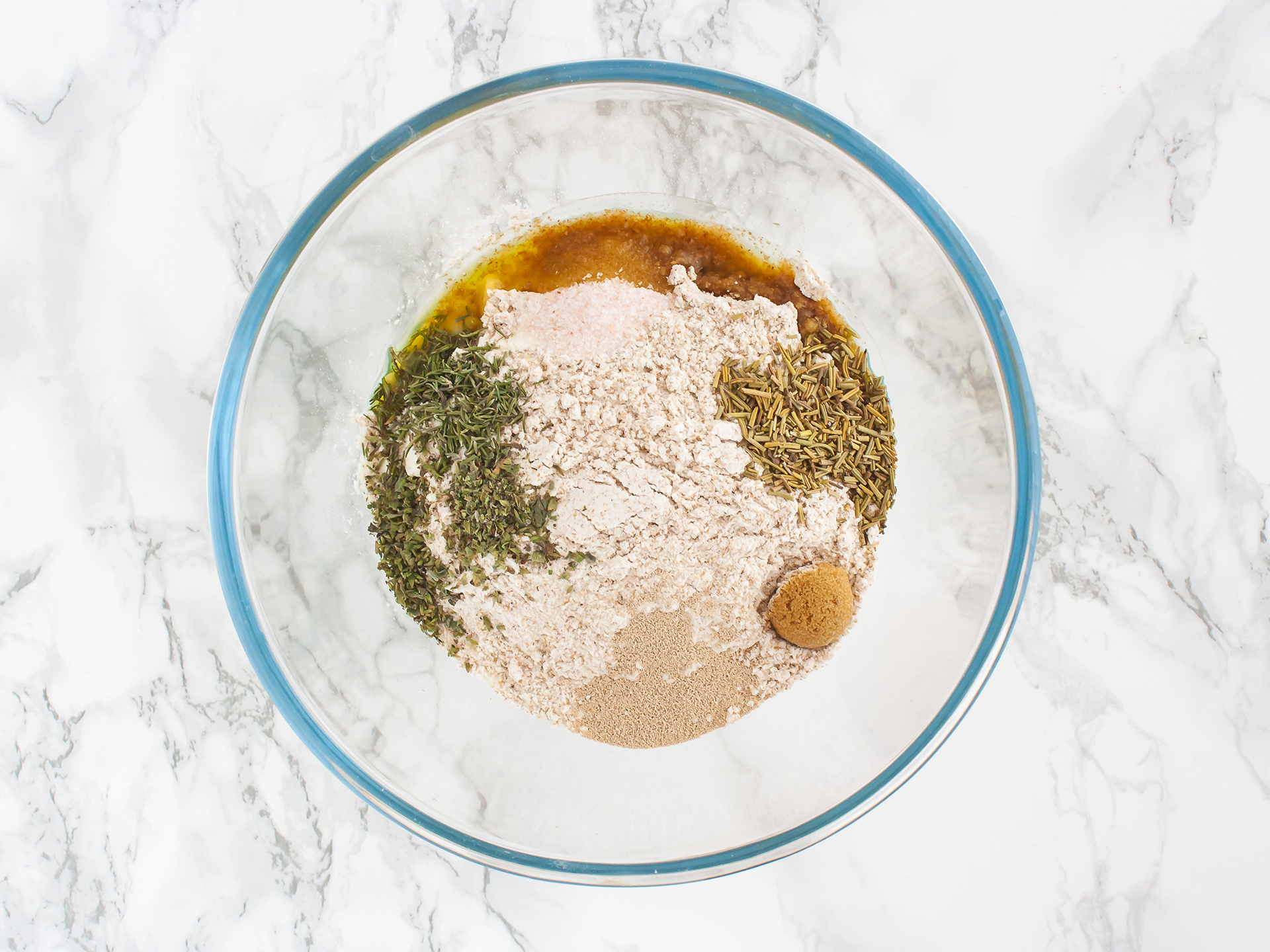 Step 1.1 of Smoked Salmon Flatbread with Pesto Recipe