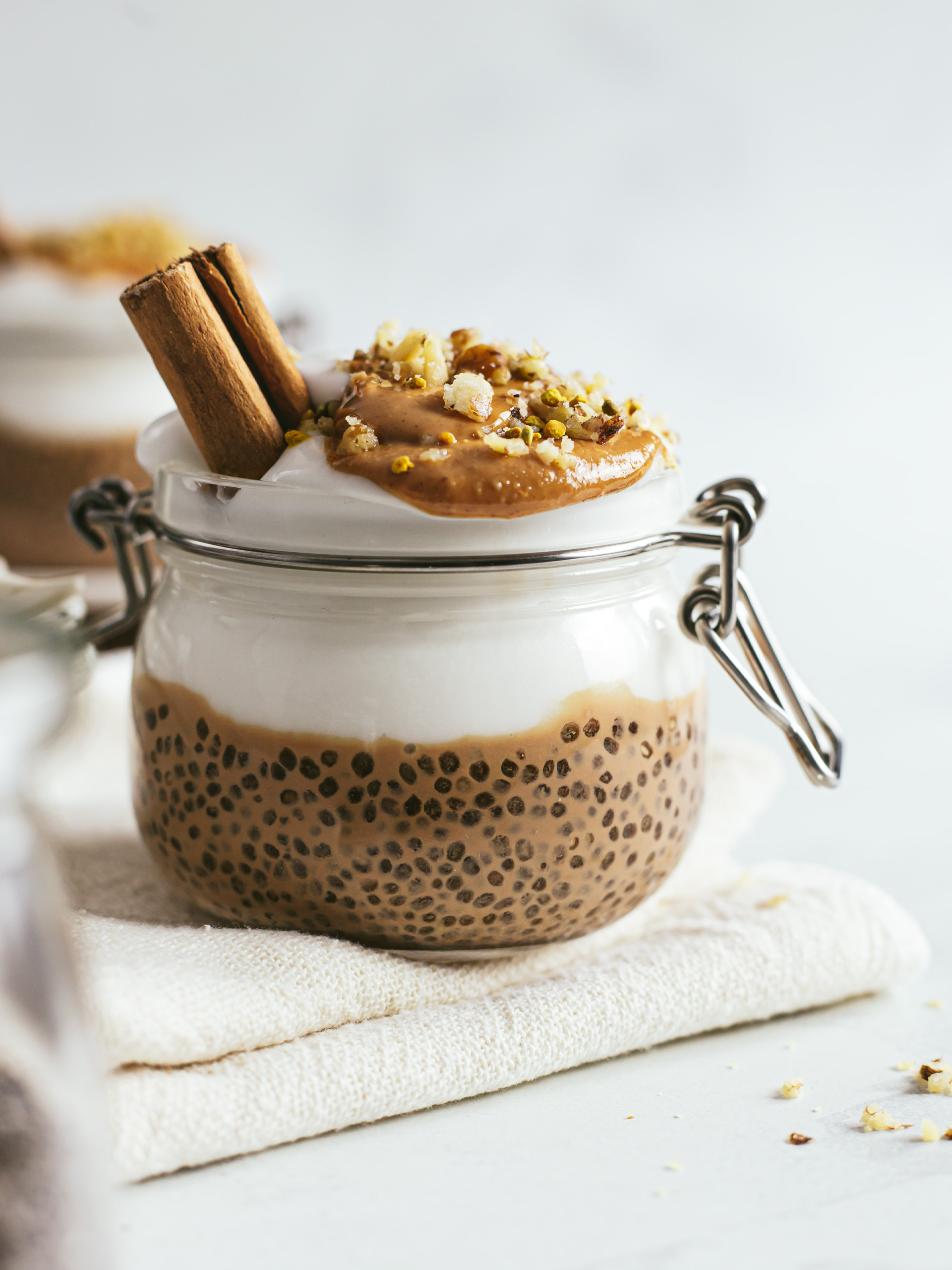 Chai-Spiced Chia Pudding (Healthy, Vegan)