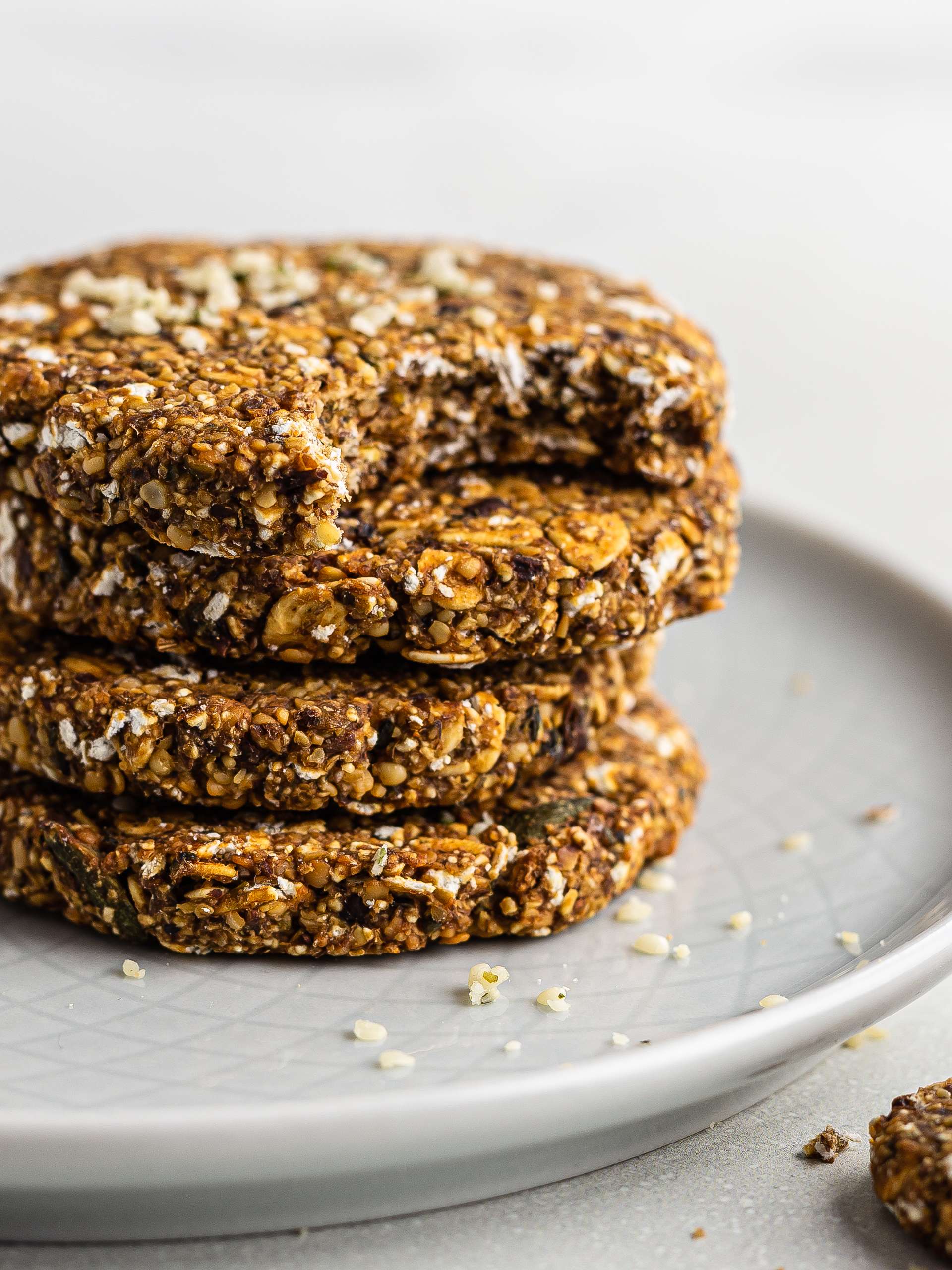 Hemp Seed Cookies {Sugar-Free, High-Protein} 