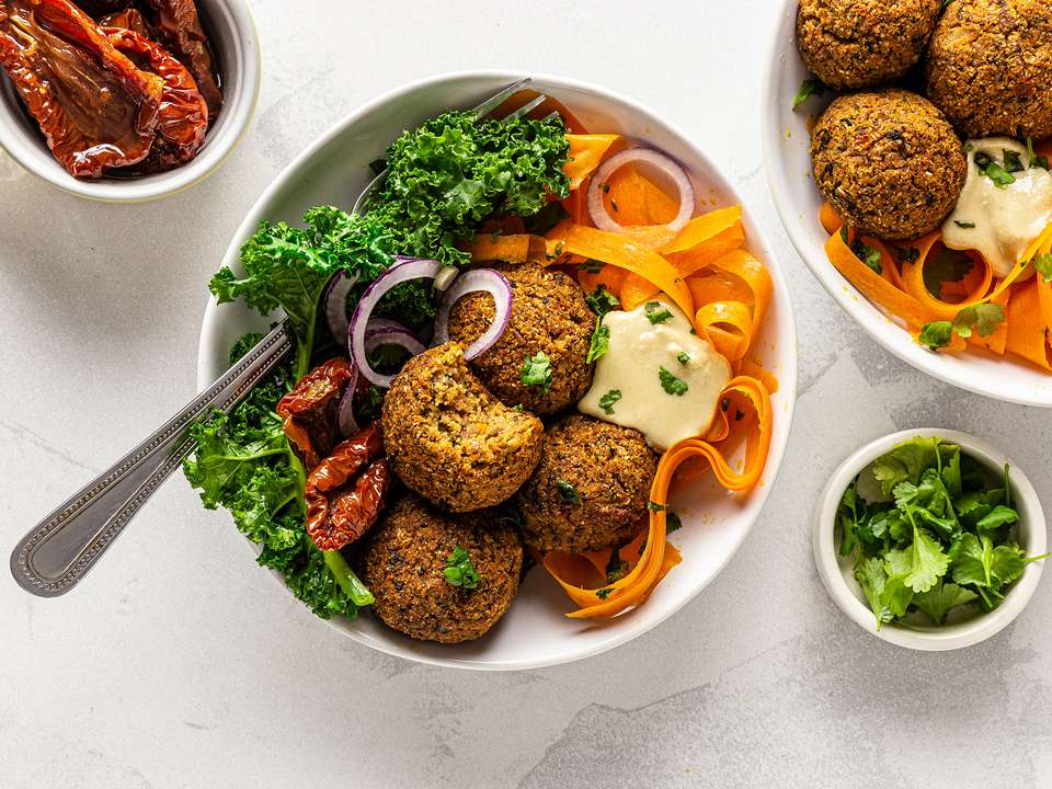 LowCarb Cauliflower Falafels Recipe Foodaciously