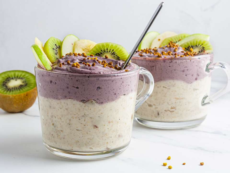 Acai Yogurt Oatmeal Bowl Recipe Foodaciously