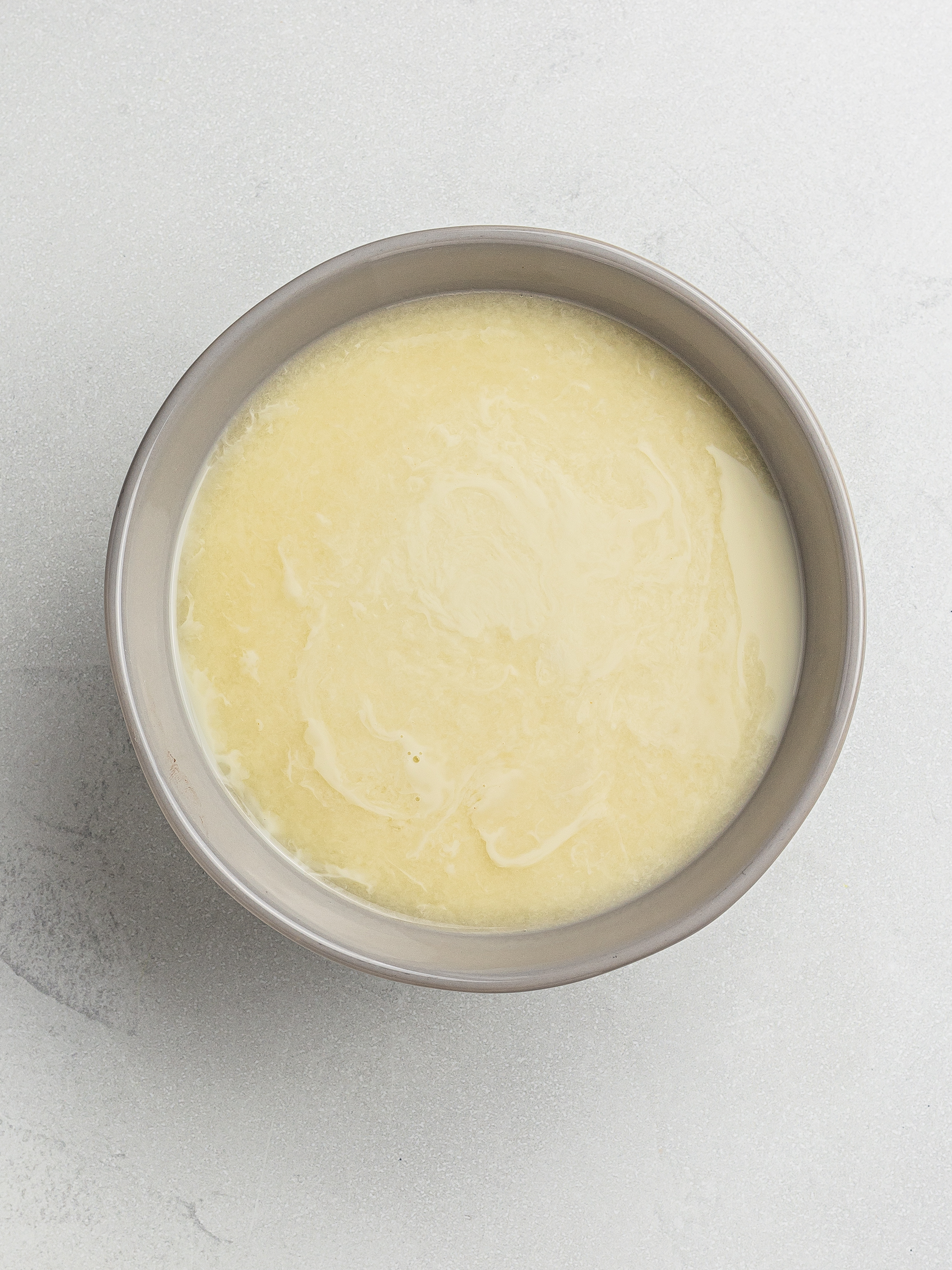vegan buttermilk with vinegar and oat milk