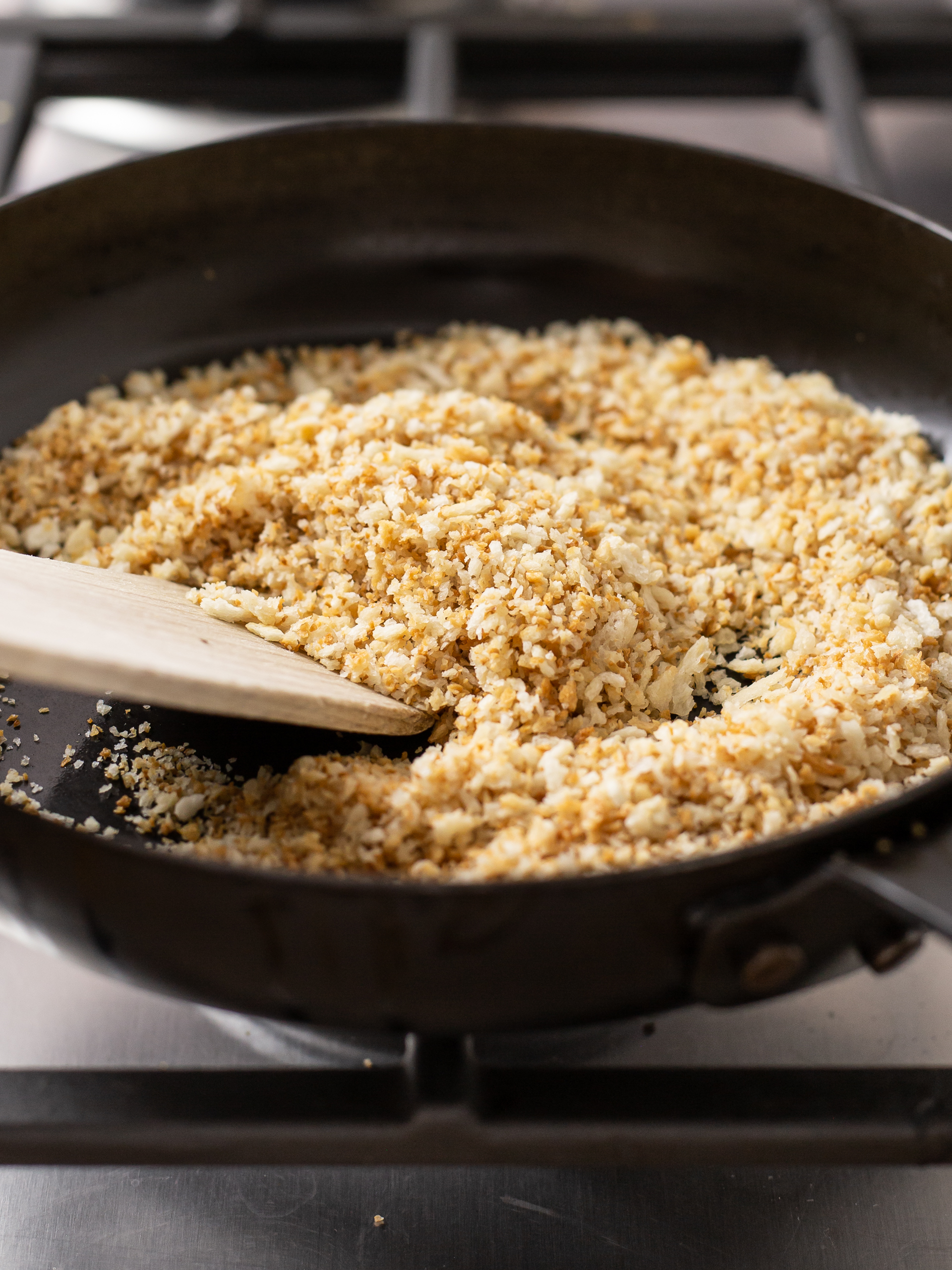 pan toasted panko breadcrumbs