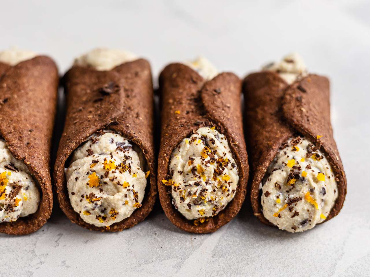 Oven-Baked Vegan Cannoli Recipe | Foodaciously