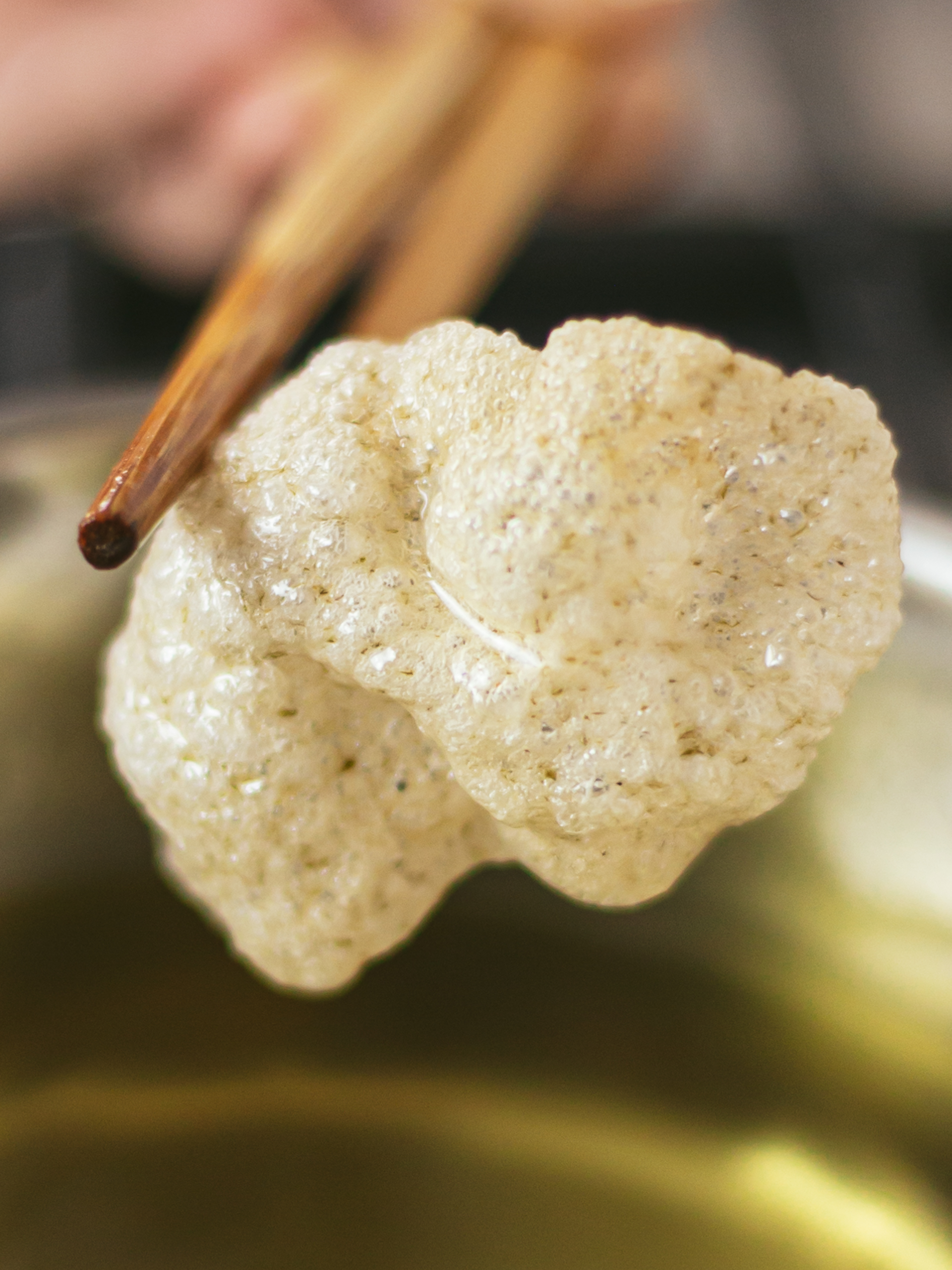 fried vegan chinese prawn chip