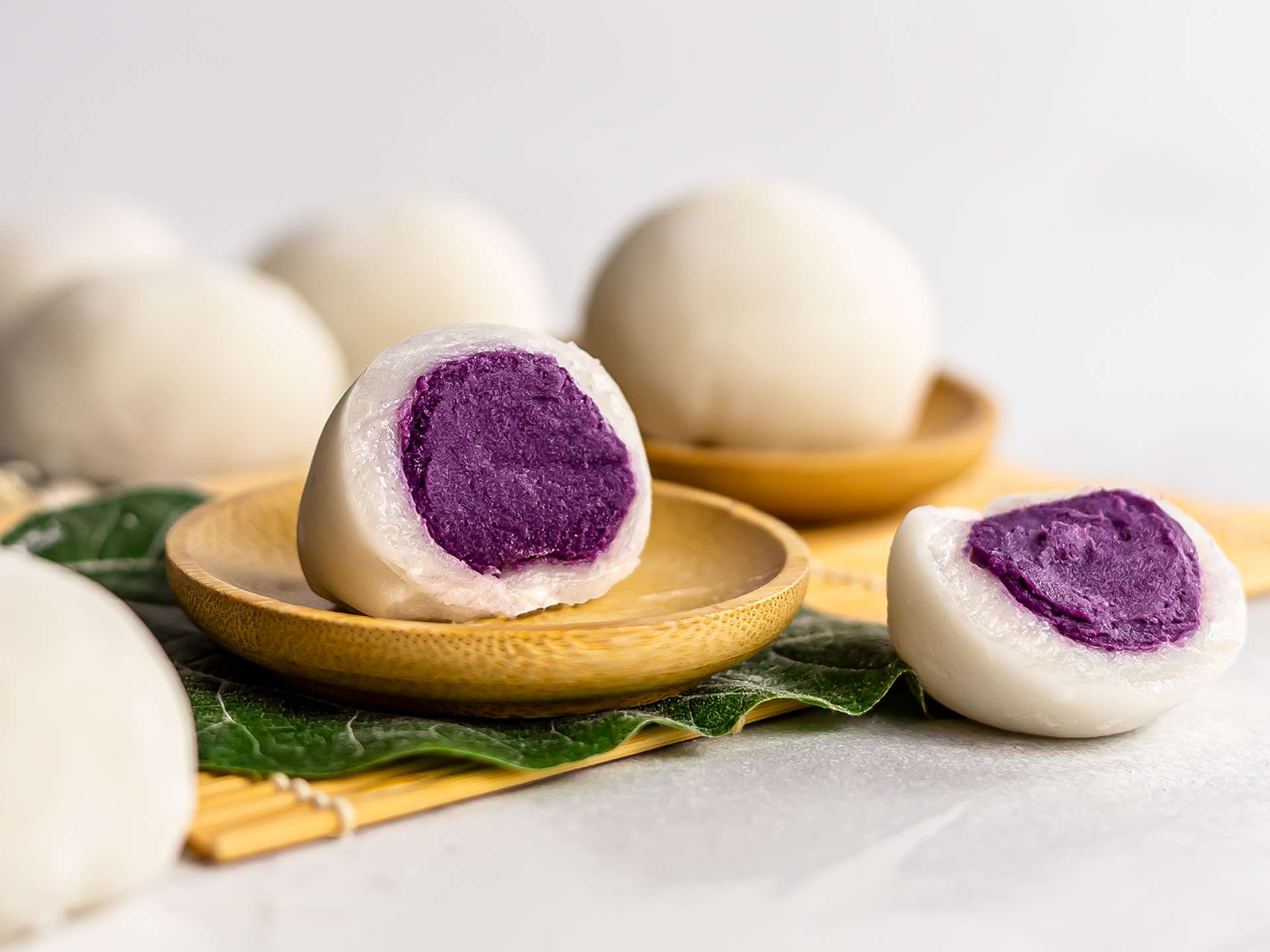 Mochi ube alla patata dolce viola - 210 gr