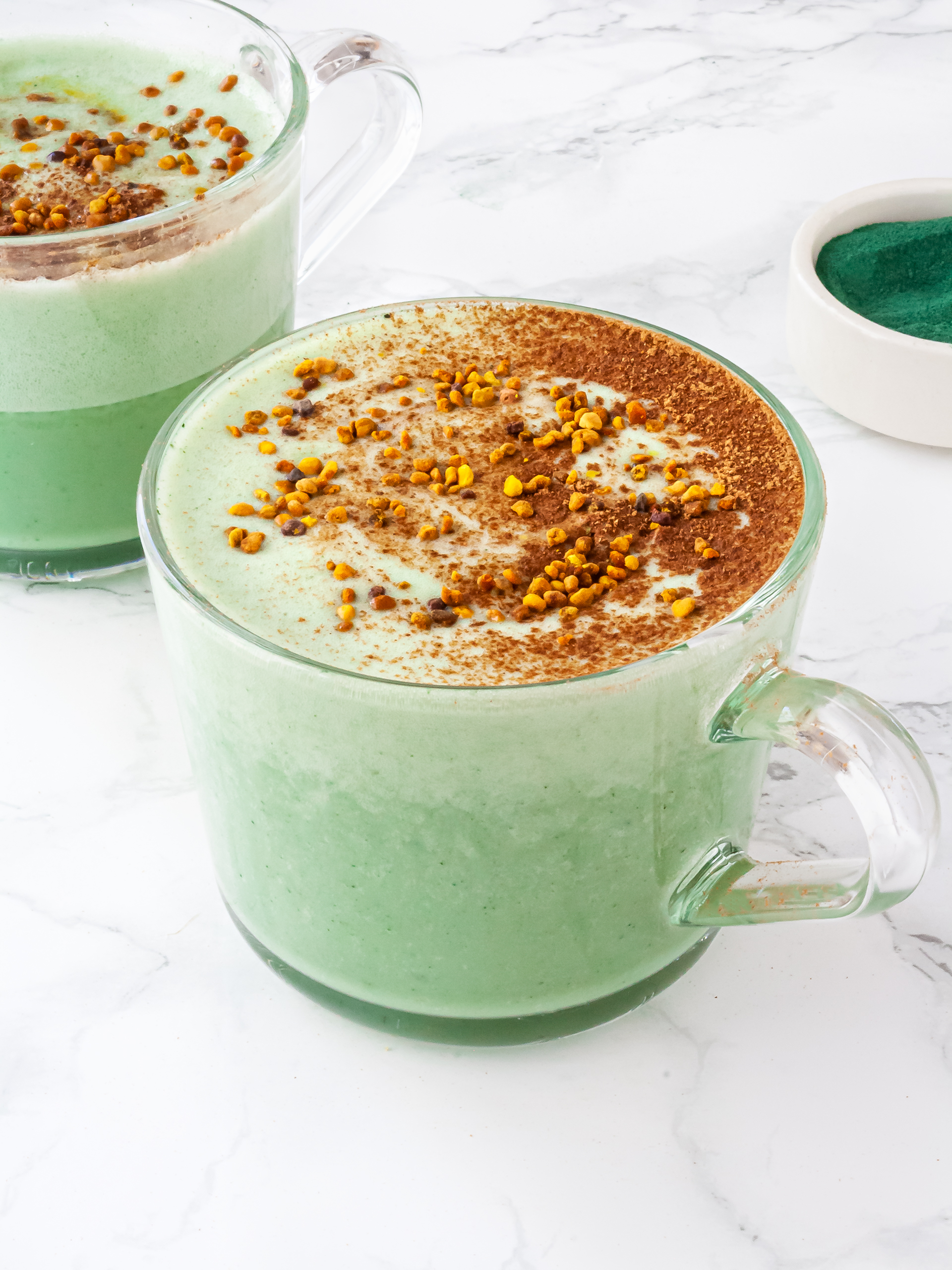 Vegan Superfood Spirulina Latte Recipe