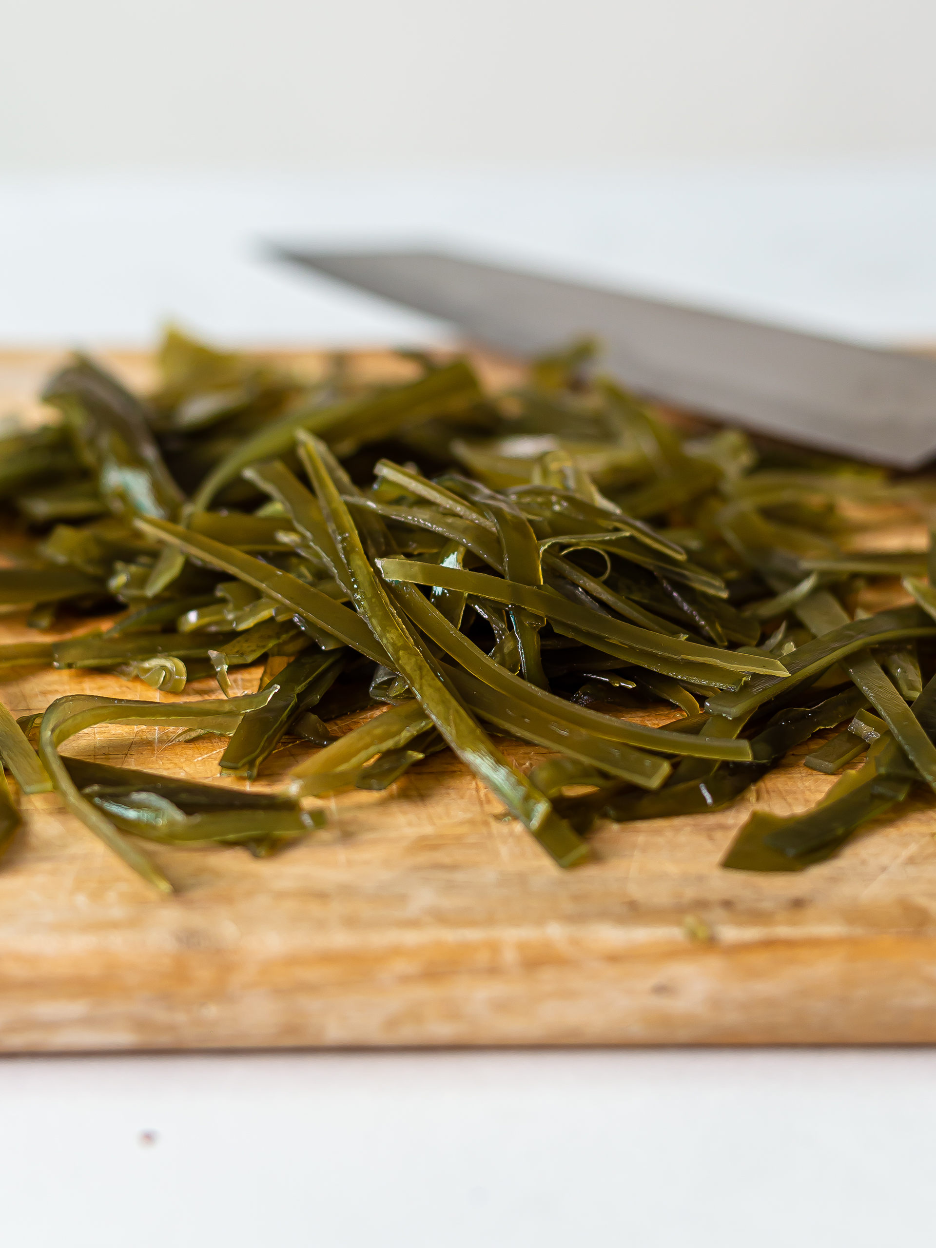 sliced kombu for tsukudani