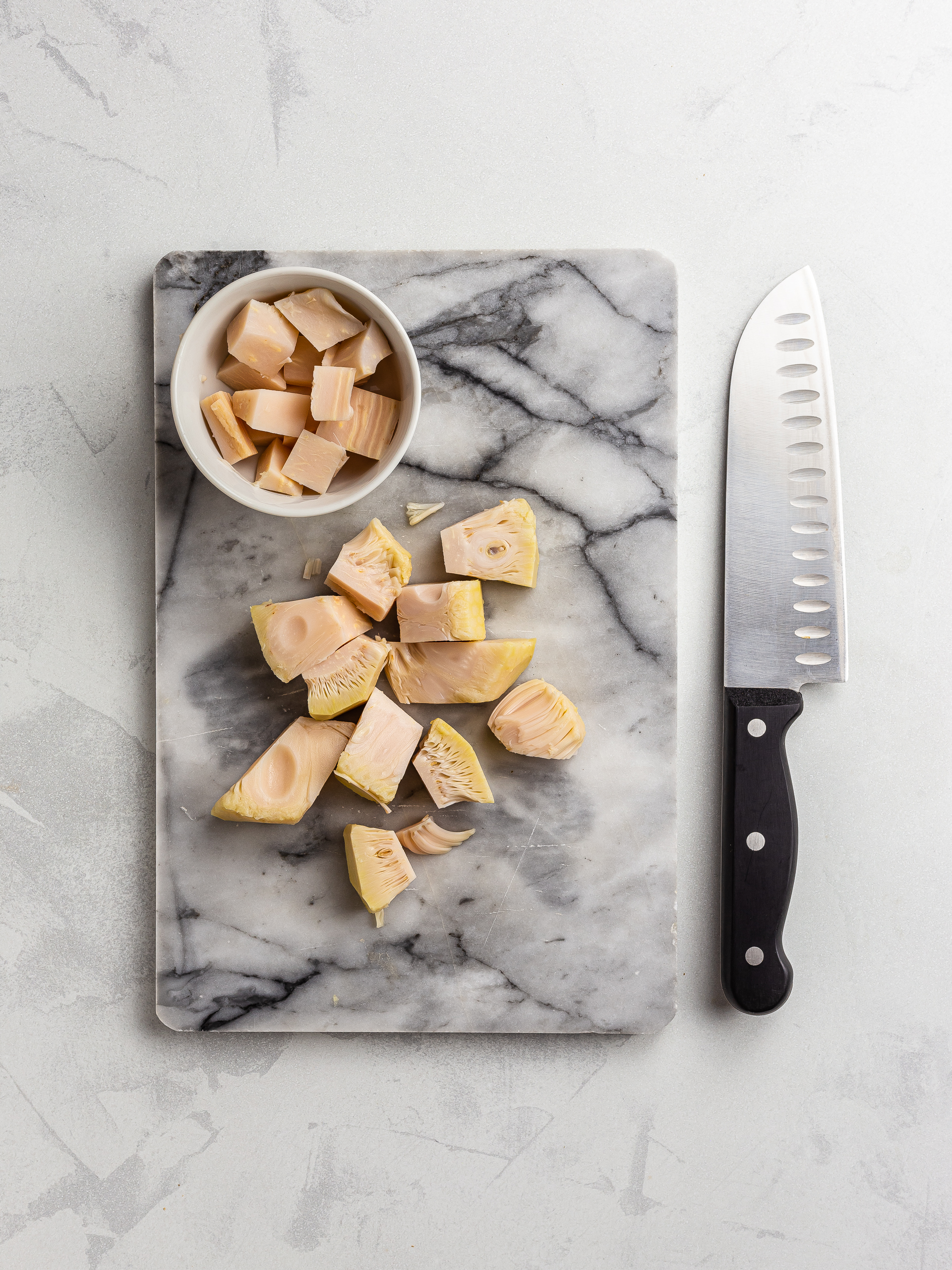 chopped jackfruit