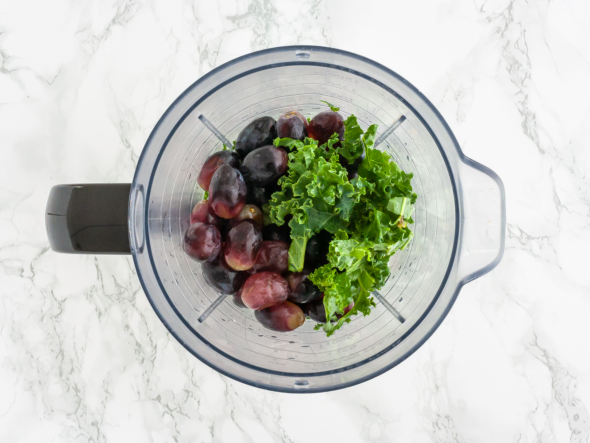 Step 1.1 of Apple Grape Smoothie Recipe