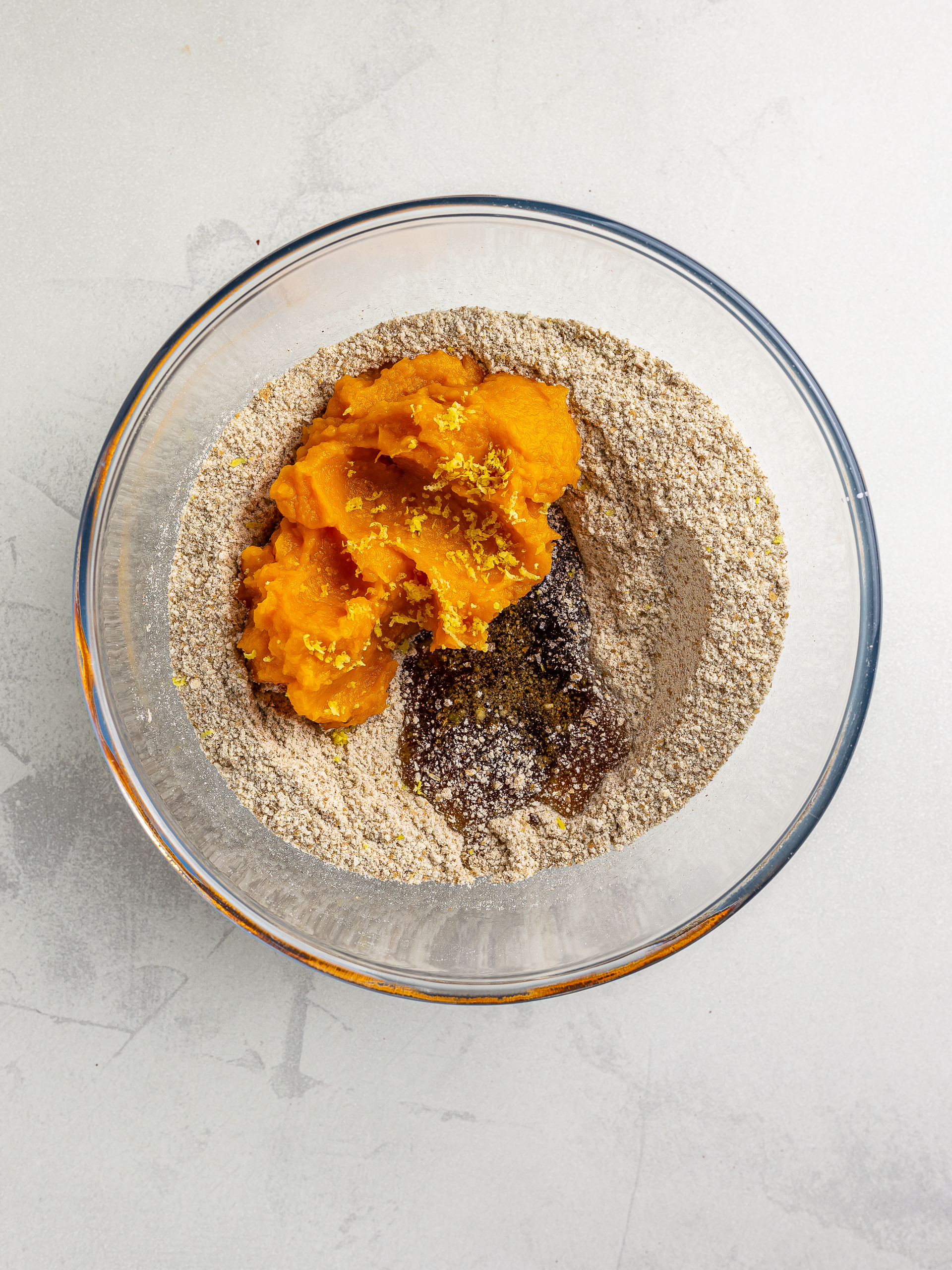 cookie dough with butternut squash puree