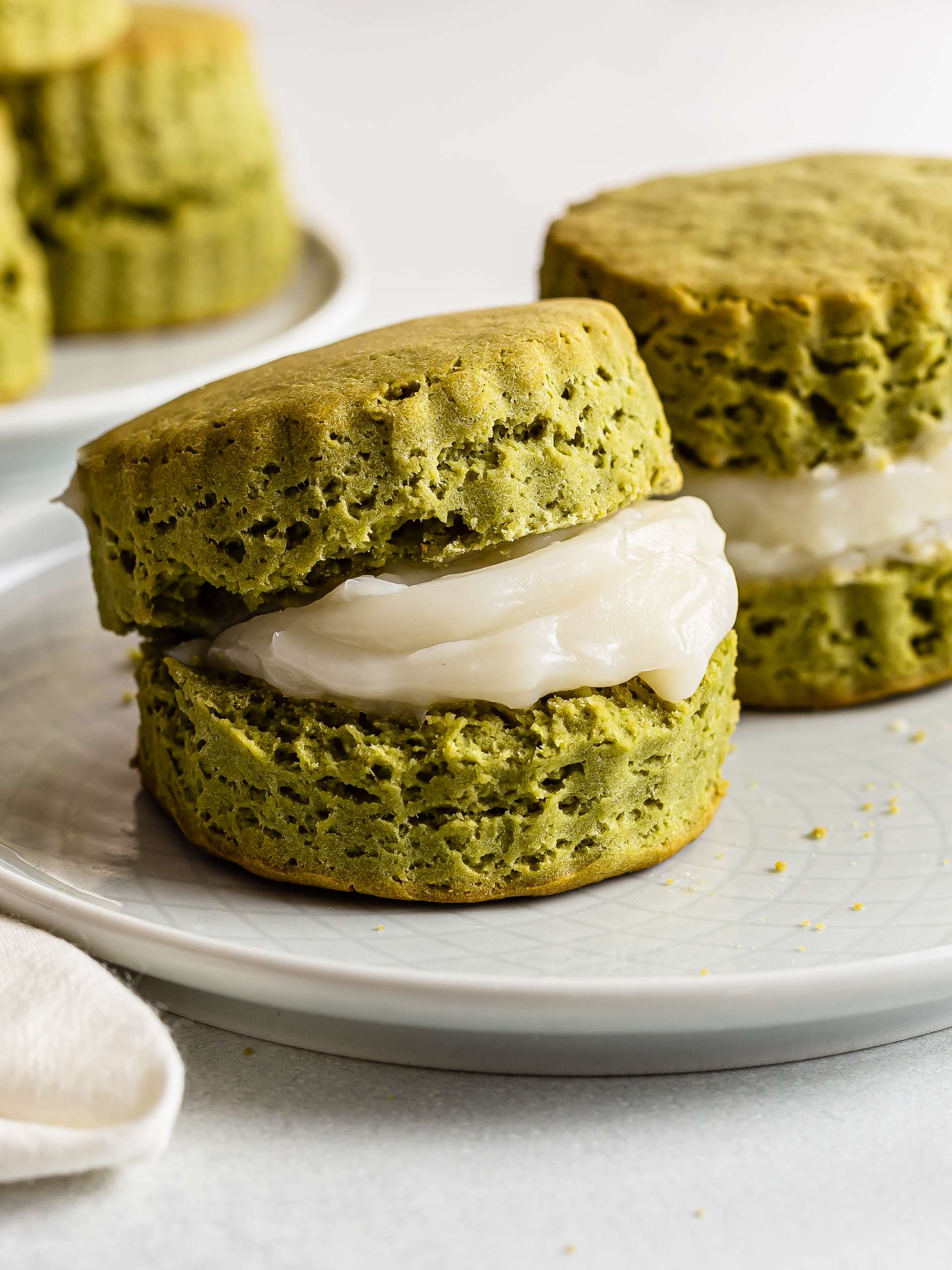 Gluten-Free Matcha Scones (Vegan)