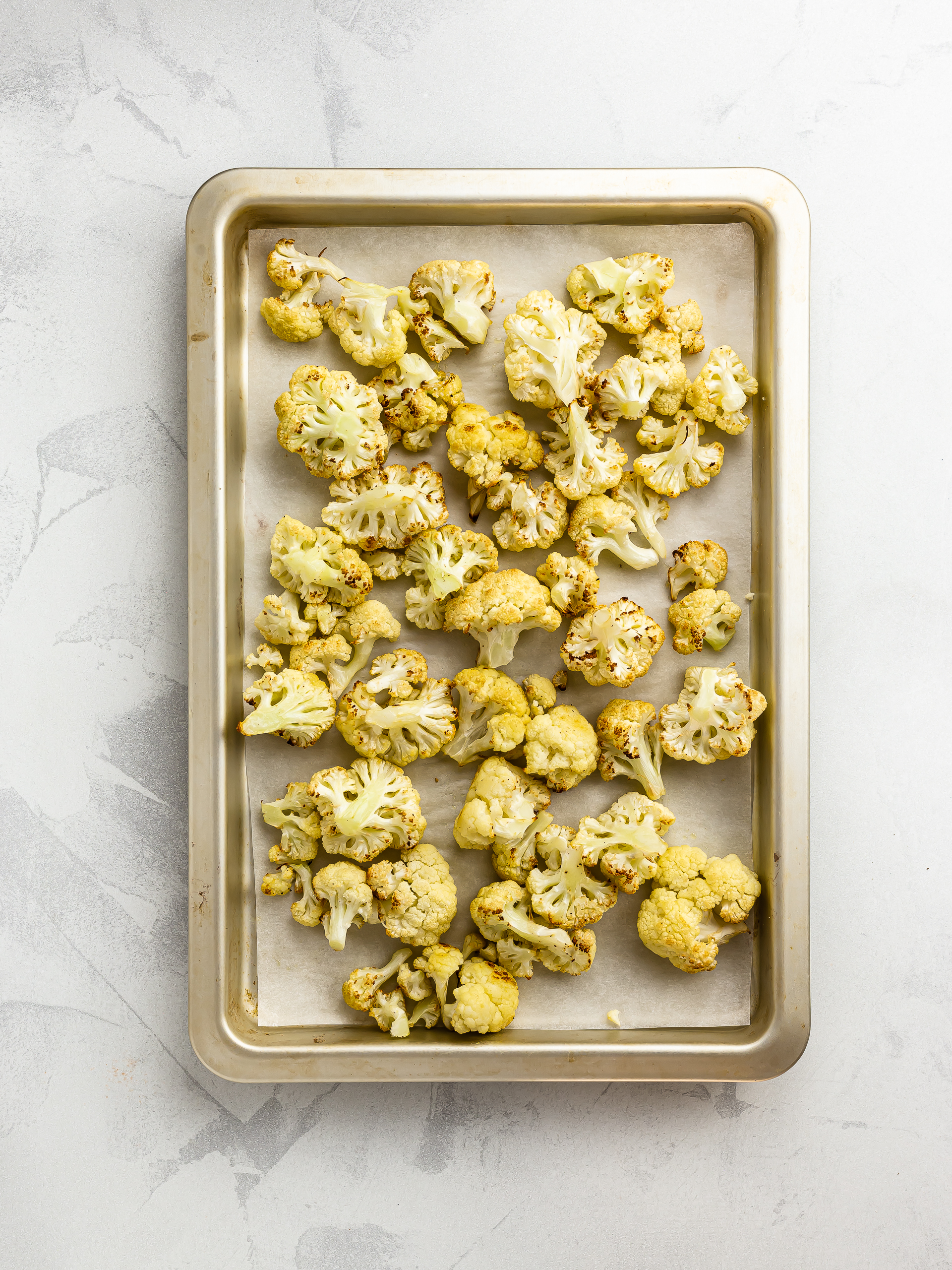 roasted cauliflower florets