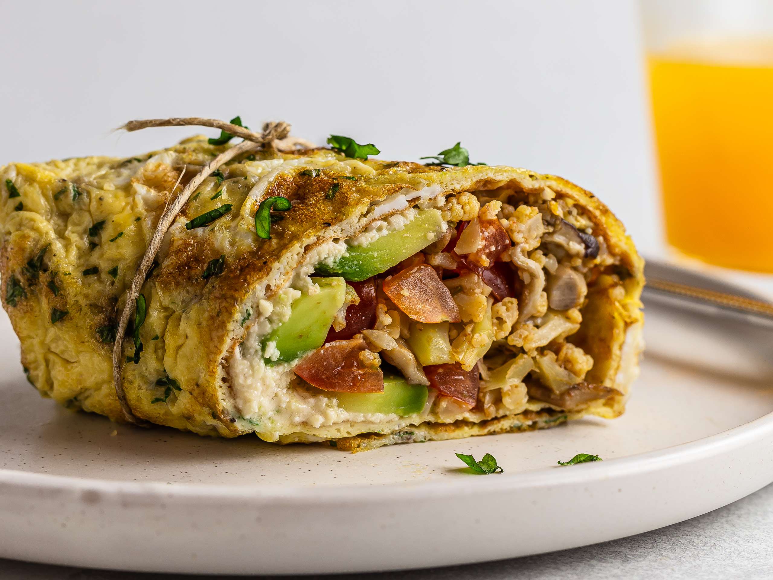 Keto Breakfast Burrito (Dairy-Free)