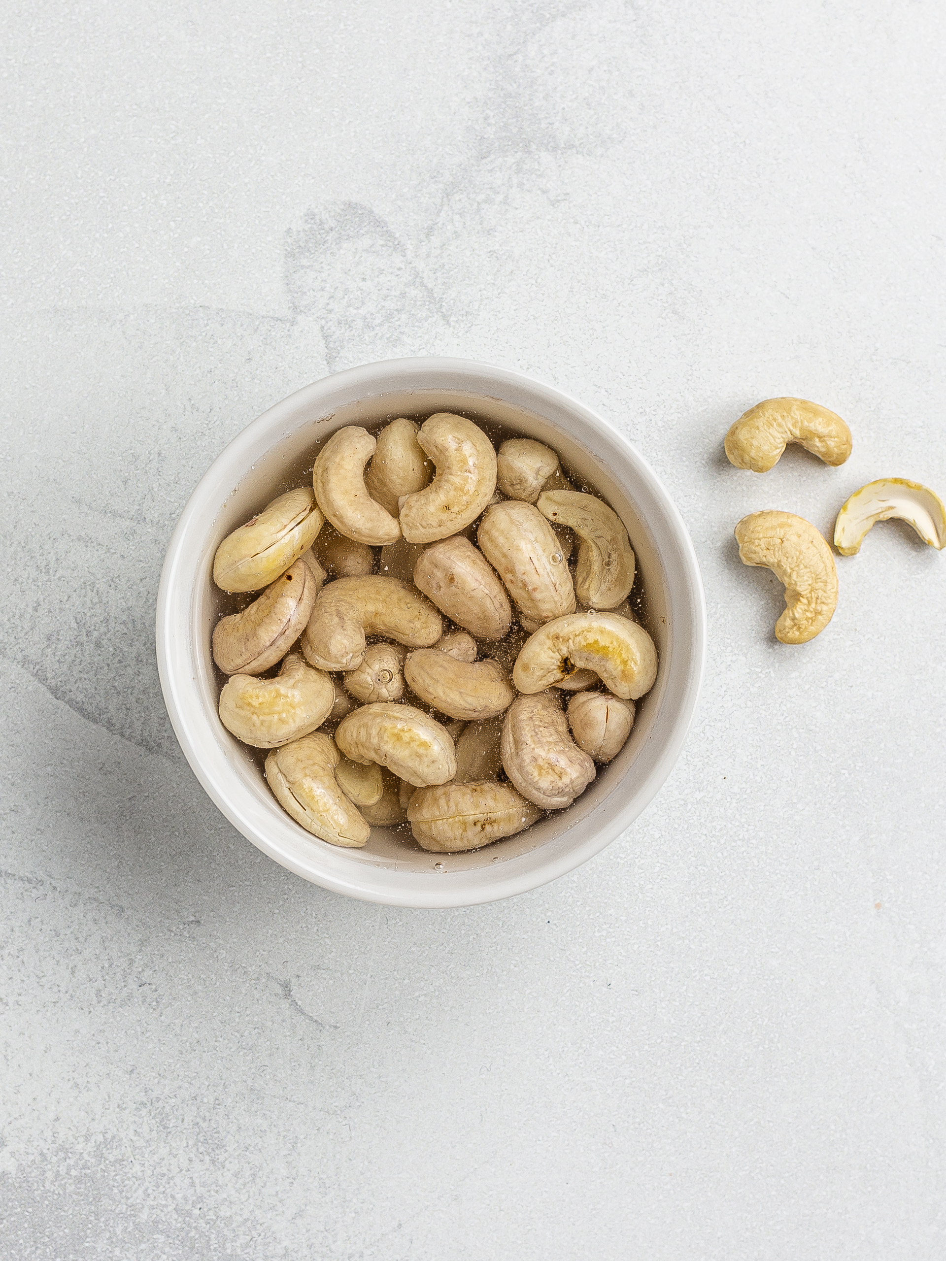 soaked cashews