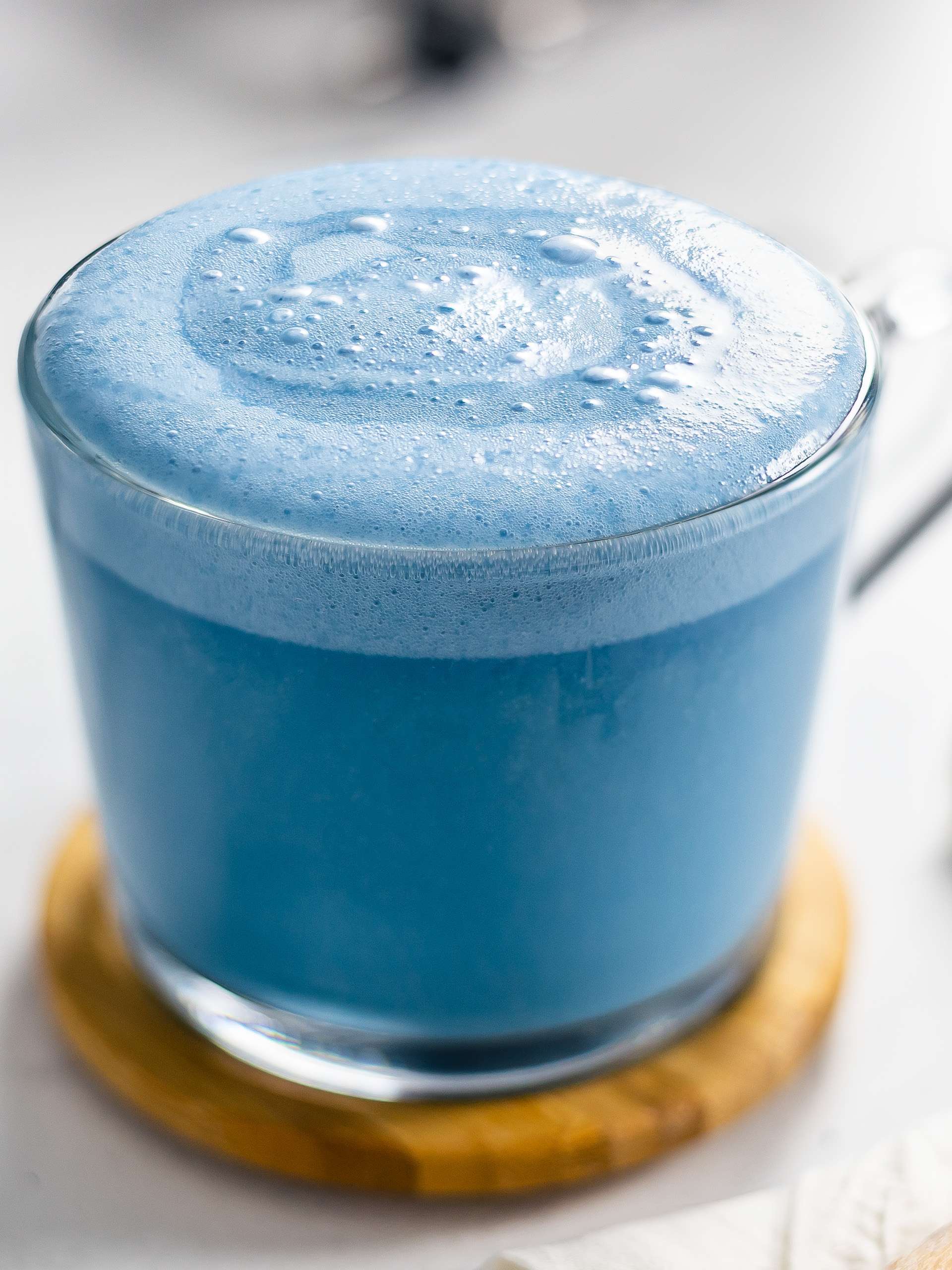 Butterfly Pea Latte (with Flowers or Powder)