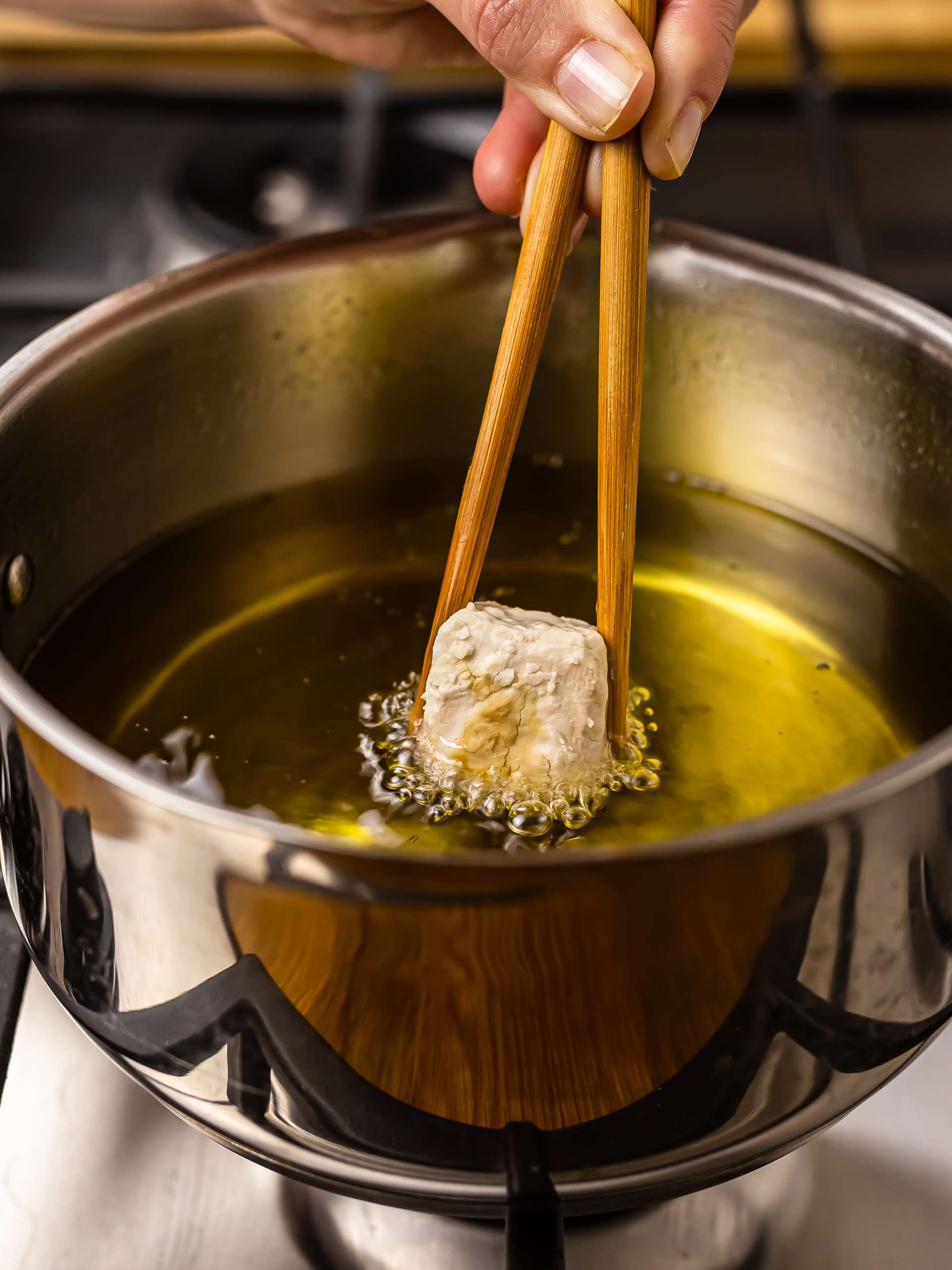 how to fry tofu karaage