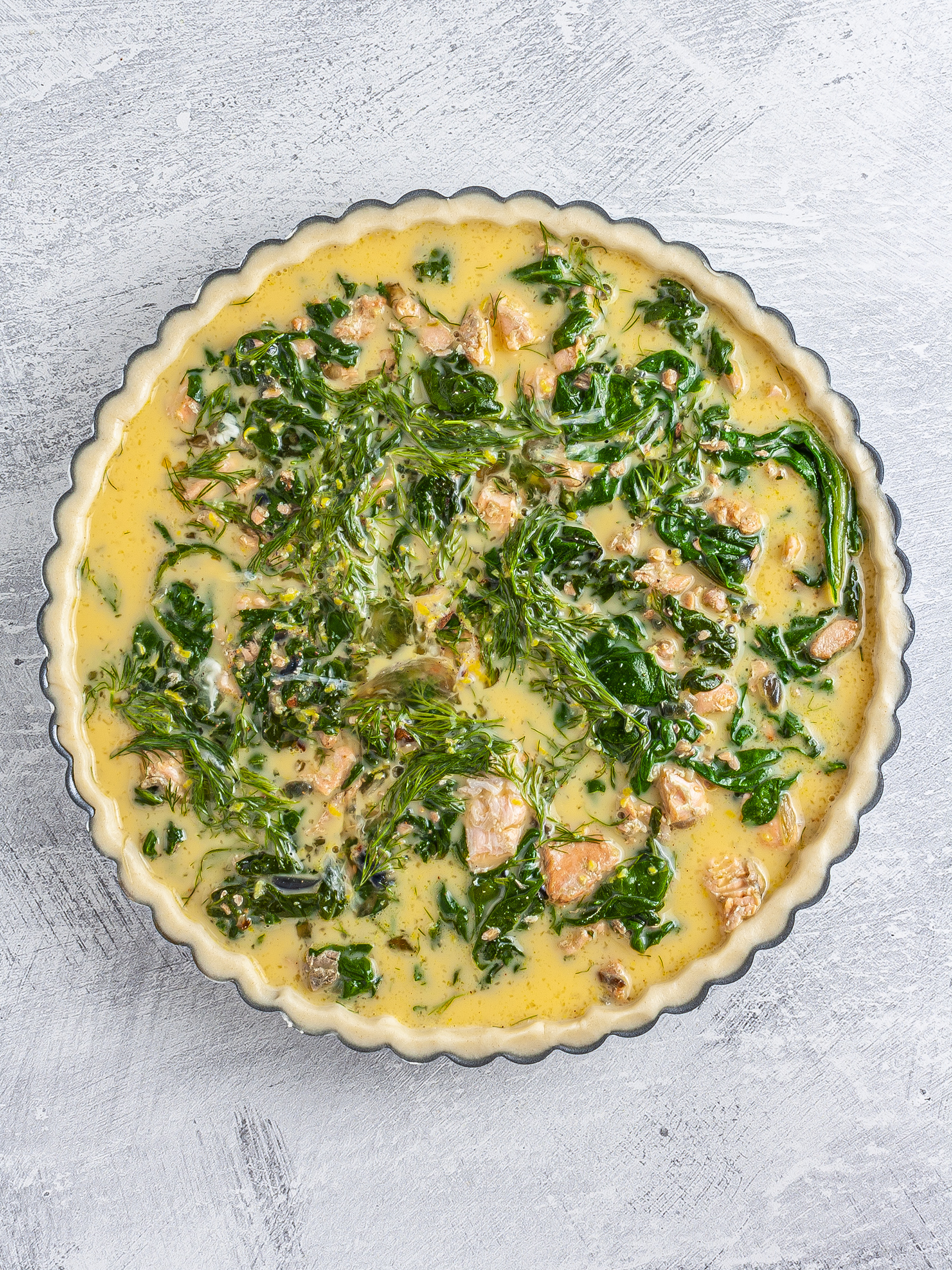 Dairy-Free Spinach Quiche - Eating Bird Food