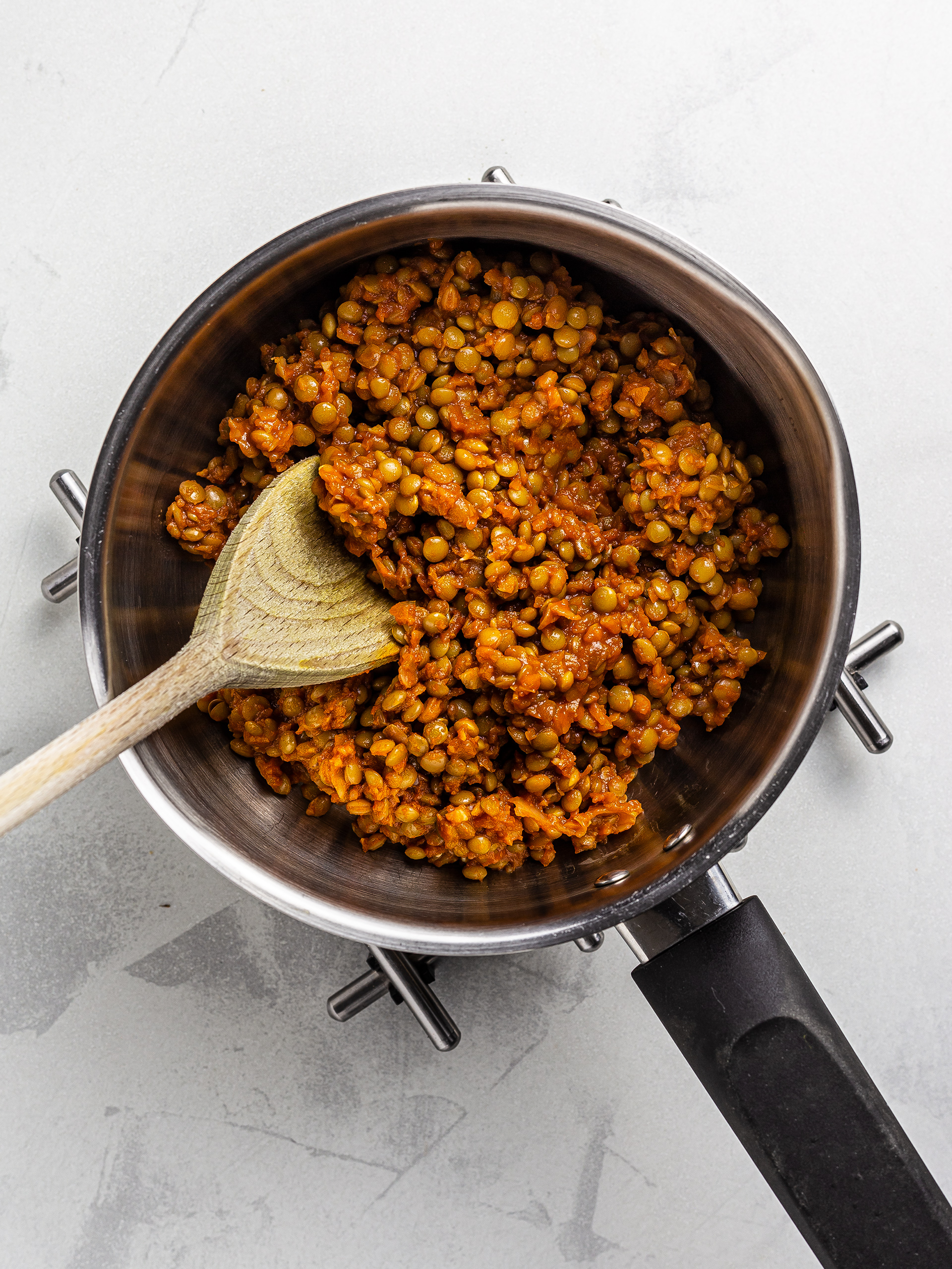 vegan lentil bolognese