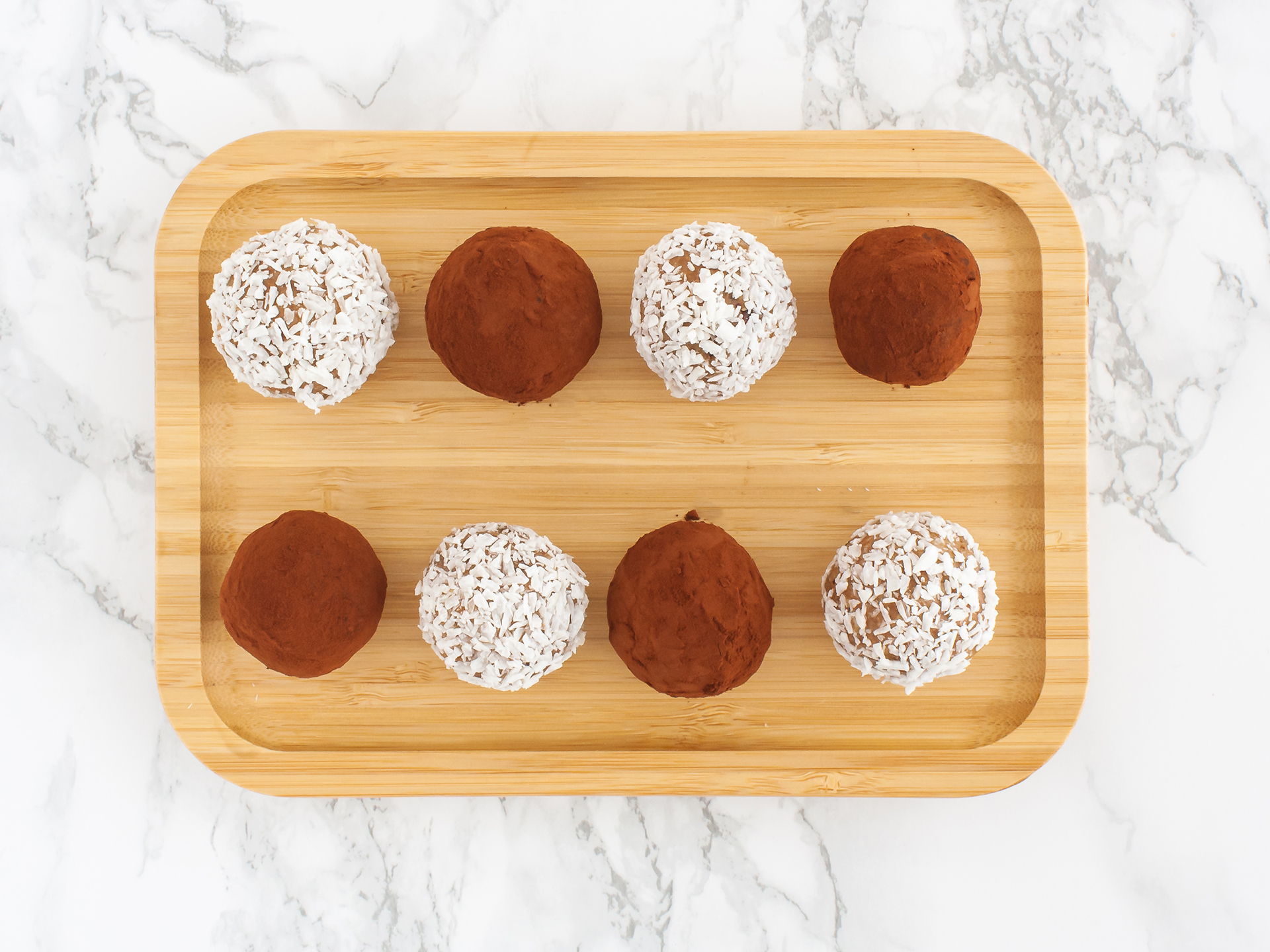 Step 4.1 of Chocolate and Coconut Cashew Truffles Recipe