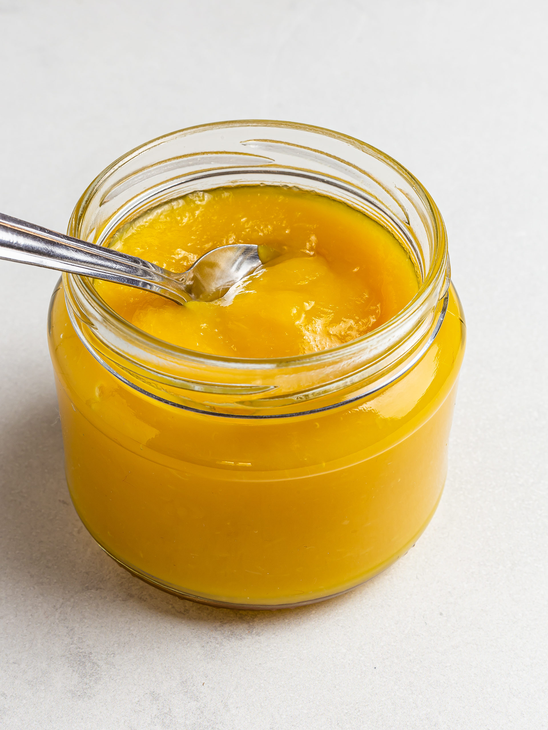 sugar-free mango jam in a jar