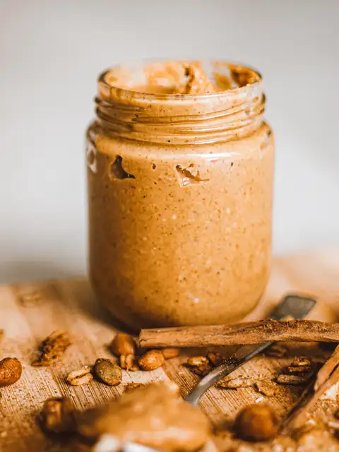 peanut butter in a jar
