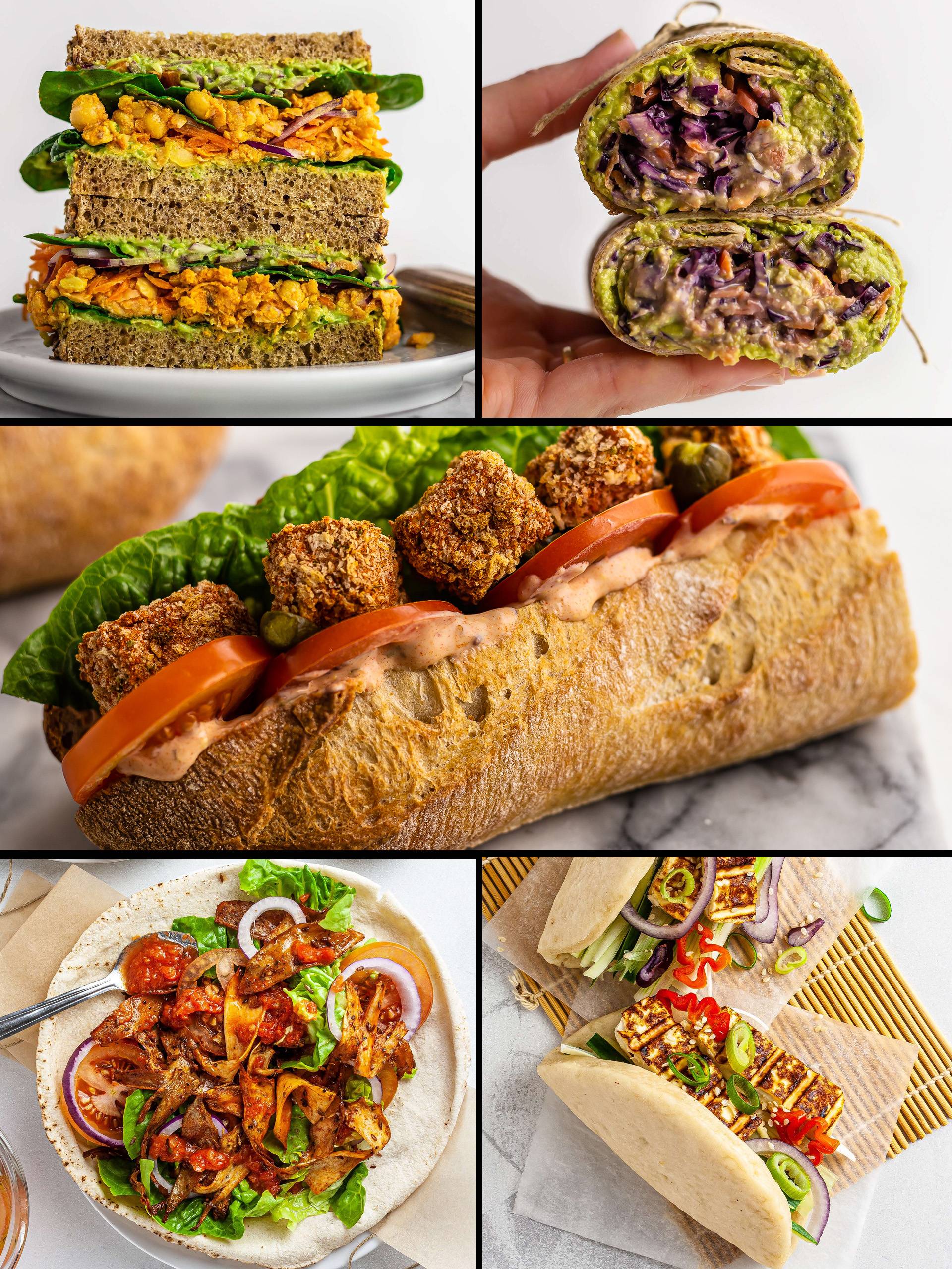 7 Healthy Vegan Sandwiches for a Satisfying Lunch