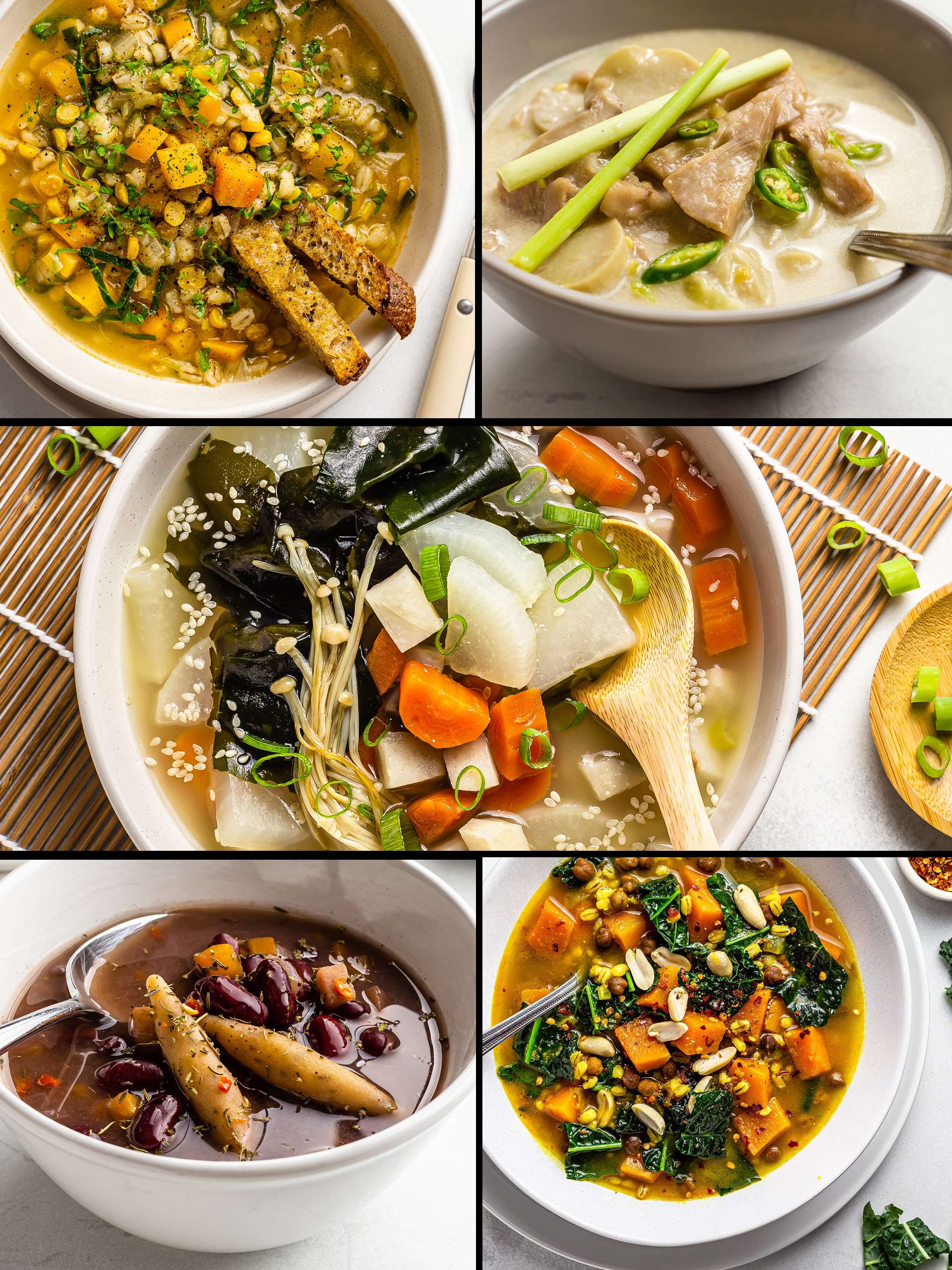 9 Flavourful Vegan Soups From Around the World