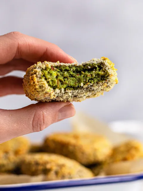 spinach lentil nuggets
